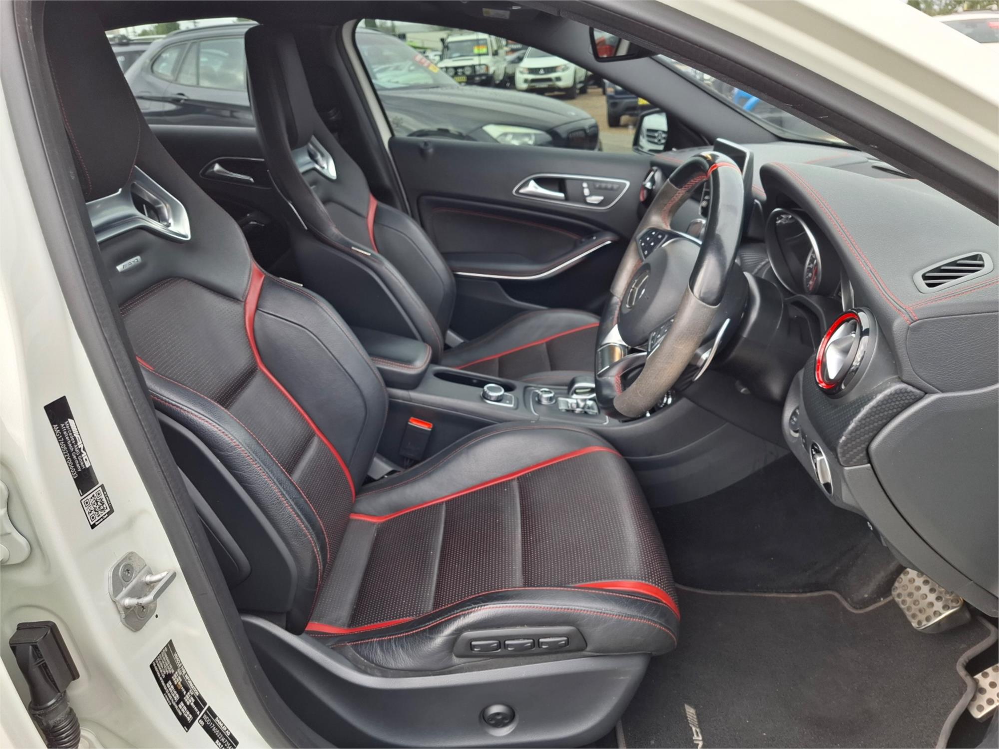 2016 MERCEDES-BENZ A45 176 MY15 AMG 7 SP AUTO DUAL CLUTCH 5D HATCHBACK