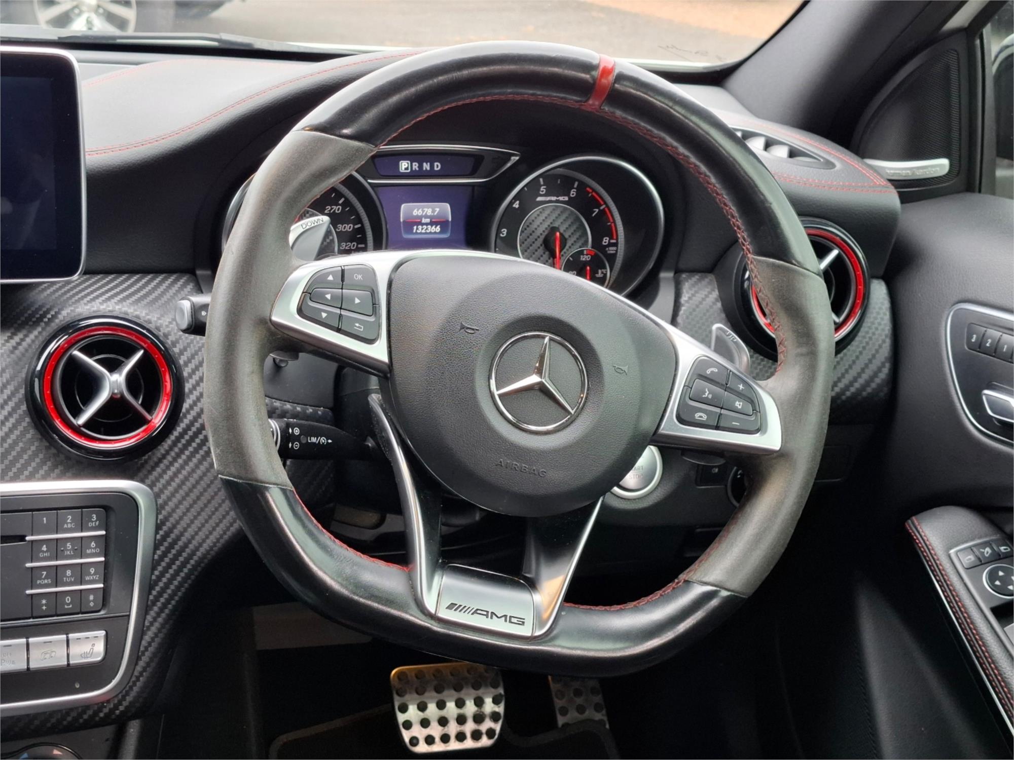 2016 MERCEDES-BENZ A45 176 MY15 AMG 7 SP AUTO DUAL CLUTCH 5D HATCHBACK