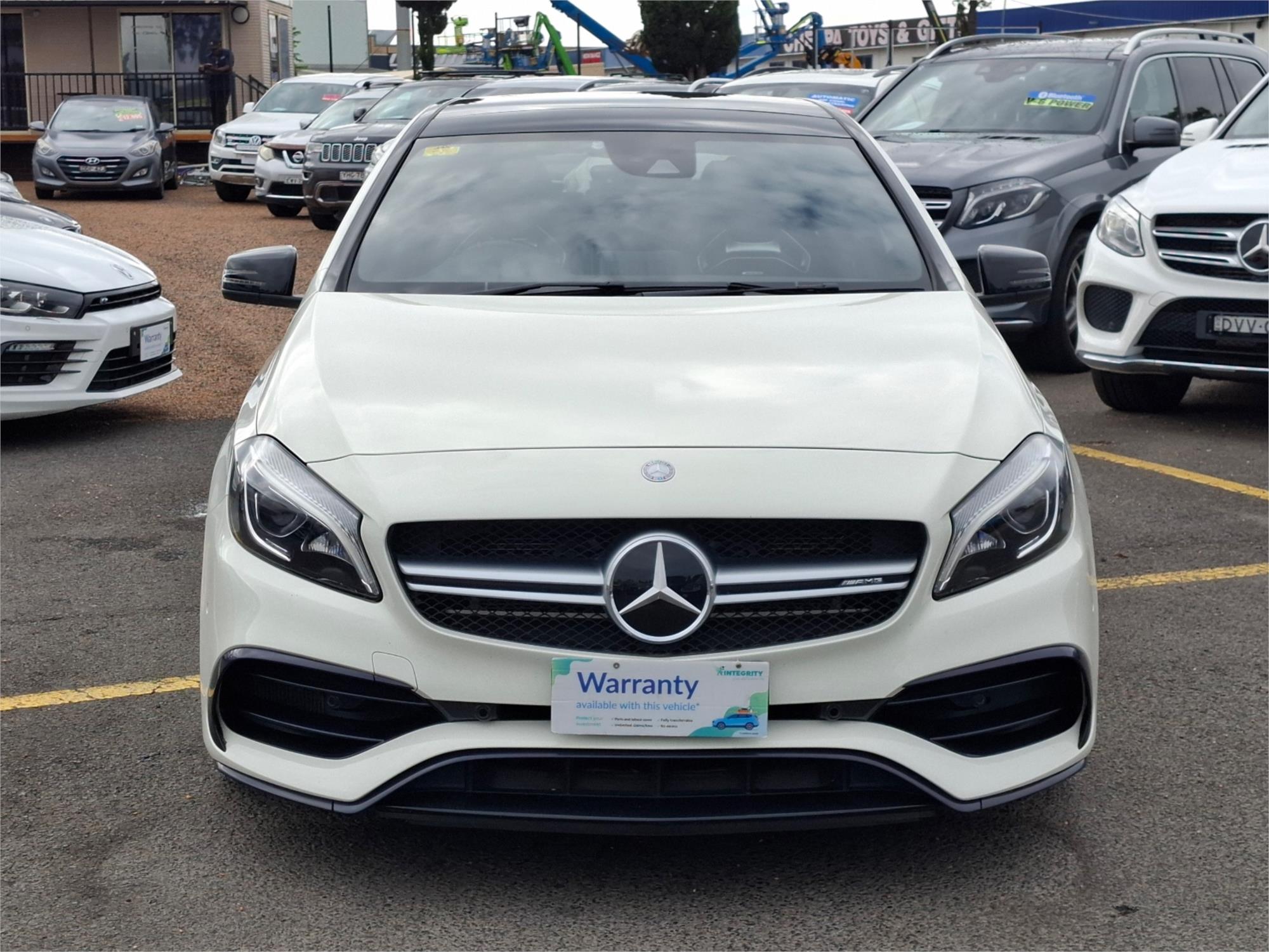 2016 MERCEDES-BENZ A45 176 MY15 AMG 7 SP AUTO DUAL CLUTCH 5D HATCHBACK