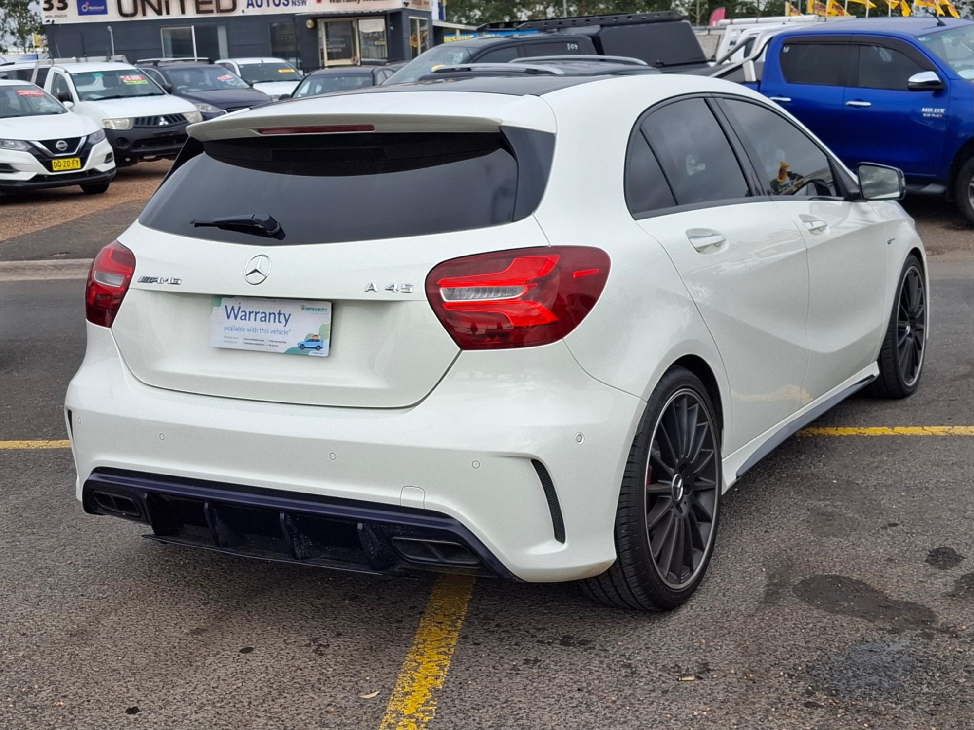 2016 MERCEDES-BENZ A45 176 MY15 AMG 7 SP AUTO DUAL CLUTCH 5D HATCHBACK