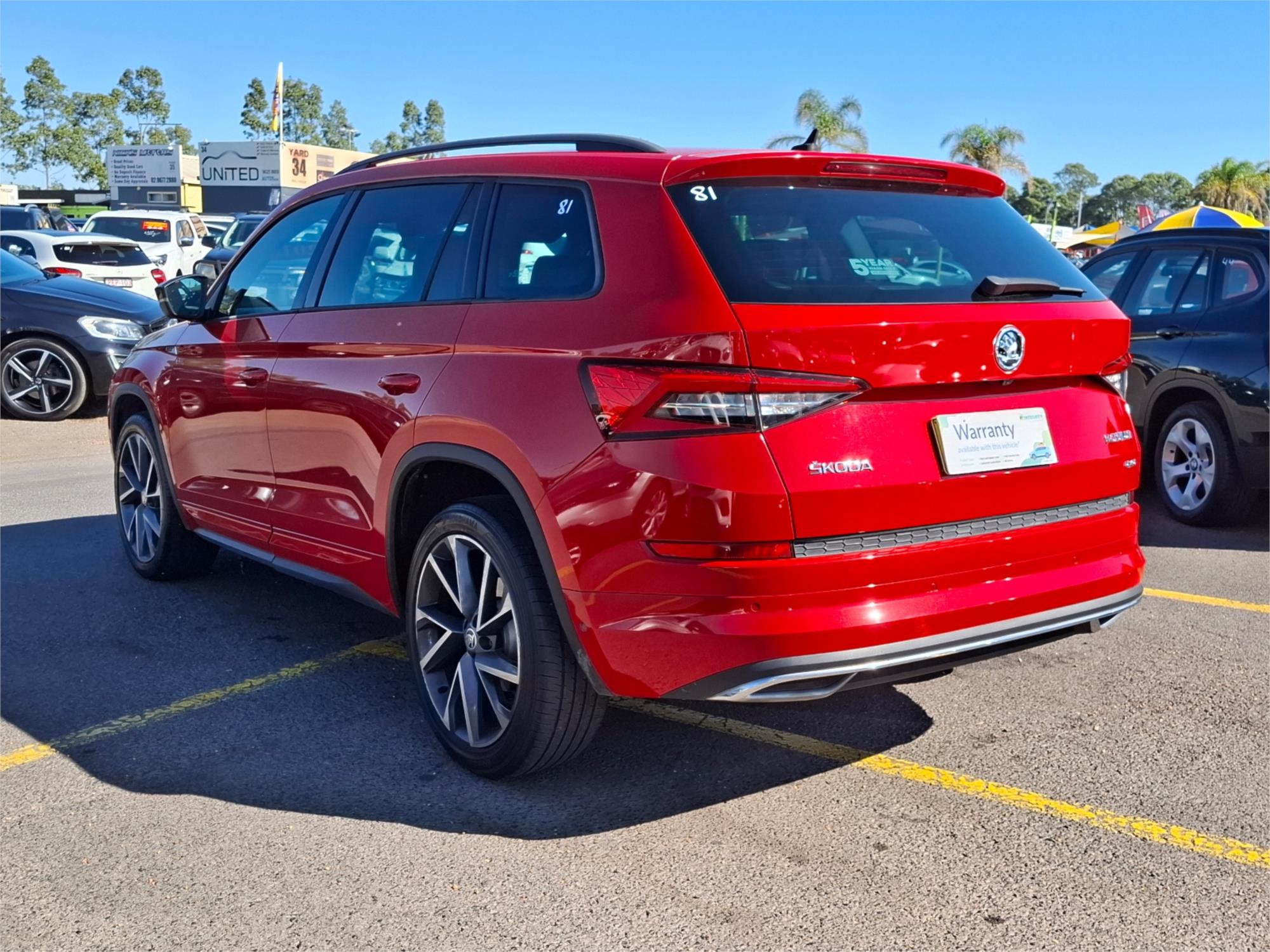 2018 SKODA KODIAQ NS MY18.5 140 TDI (4x4) 7 SP AUTO DIRECT SHIFT 4D WAGON