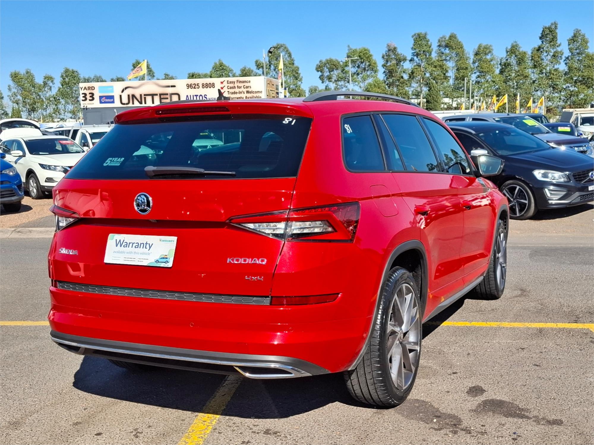 2018 SKODA KODIAQ NS MY18.5 140 TDI (4x4) 7 SP AUTO DIRECT SHIFT 4D WAGON