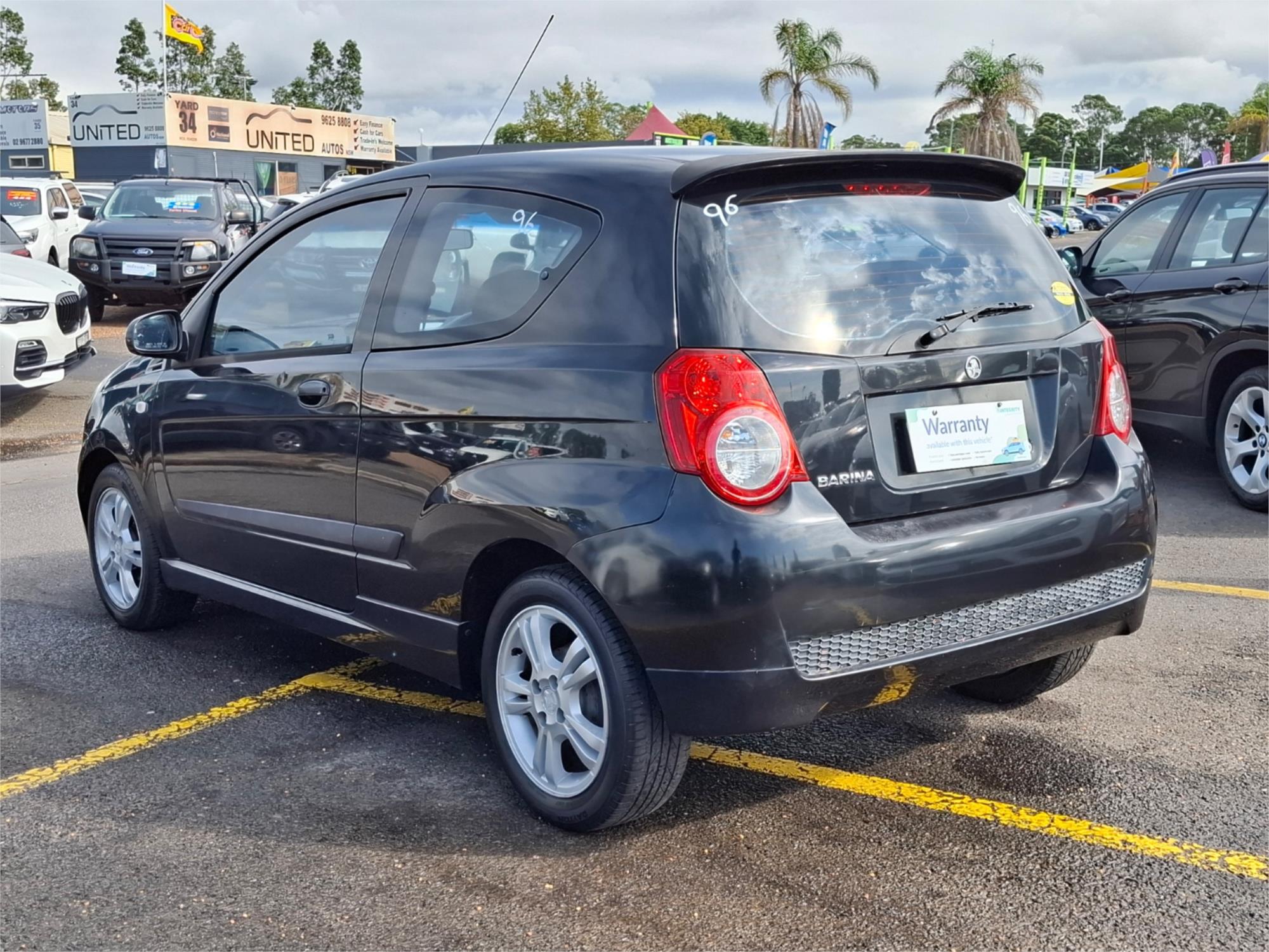 2008 HOLDEN BARINA TK MY08 4 SP AUTOMATIC 3D HATCHBACK