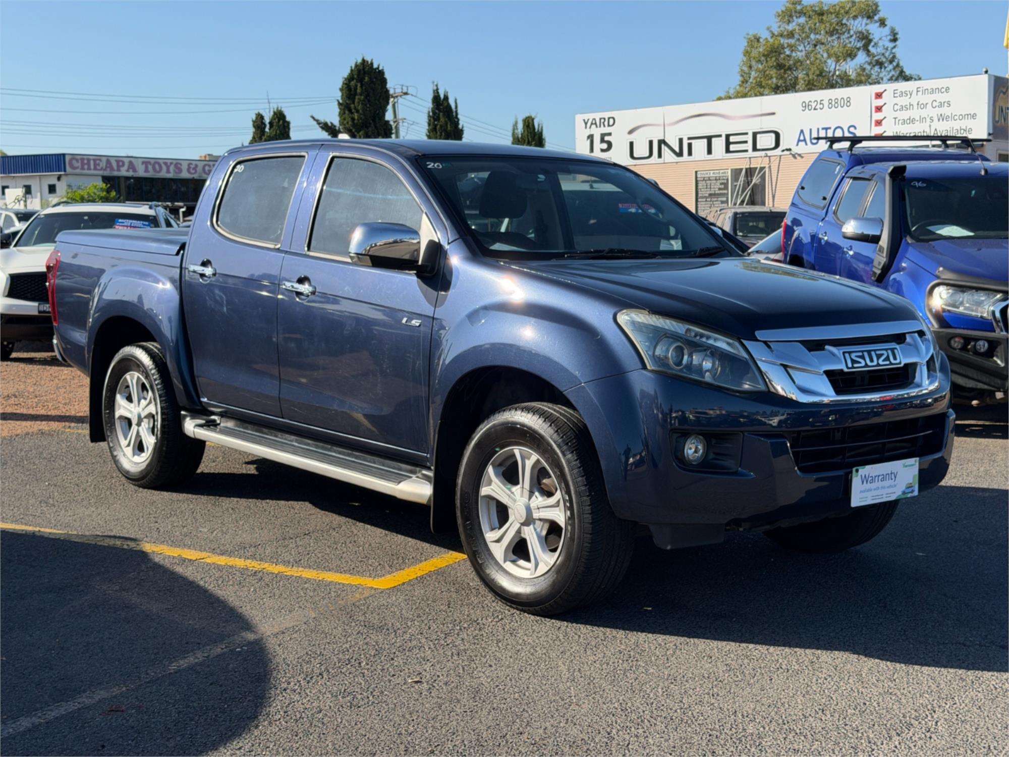 2016 ISUZU D-MAX TF MY15.5 LS-U HI-RIDE (4x4) 5 SP AUTOMATIC CREW CAB UTILITY