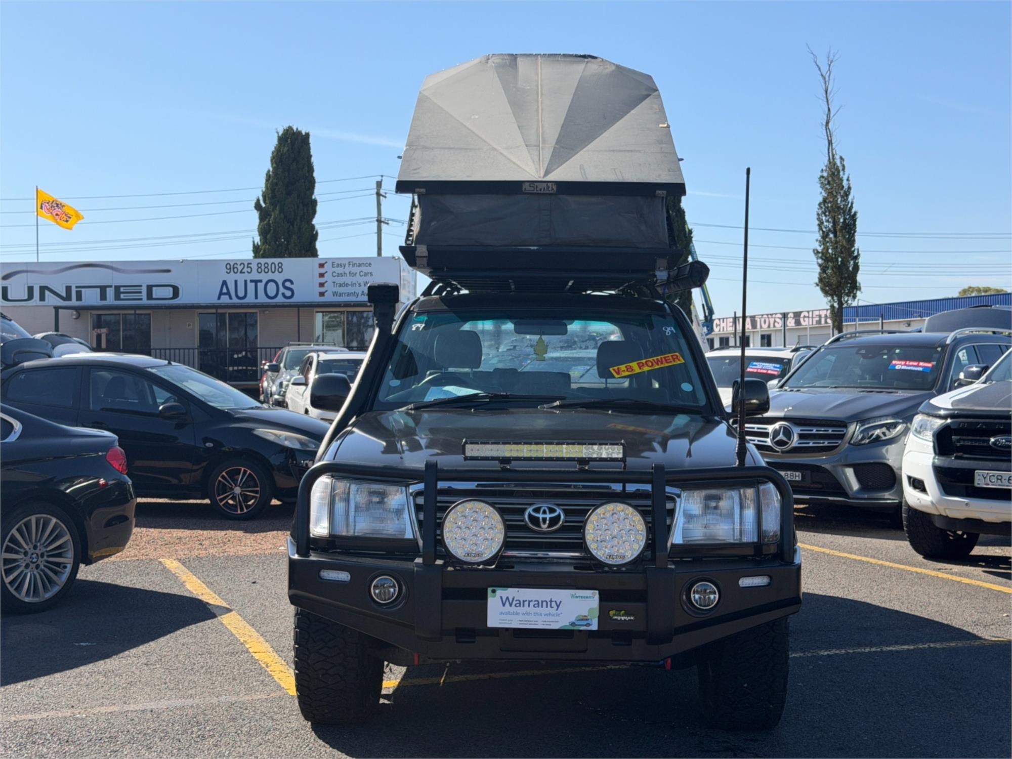 2003 TOYOTA LANDCRUISER UZJ100R SAHARA (4x4) 5 SP AUTOMATIC 4D WAGON