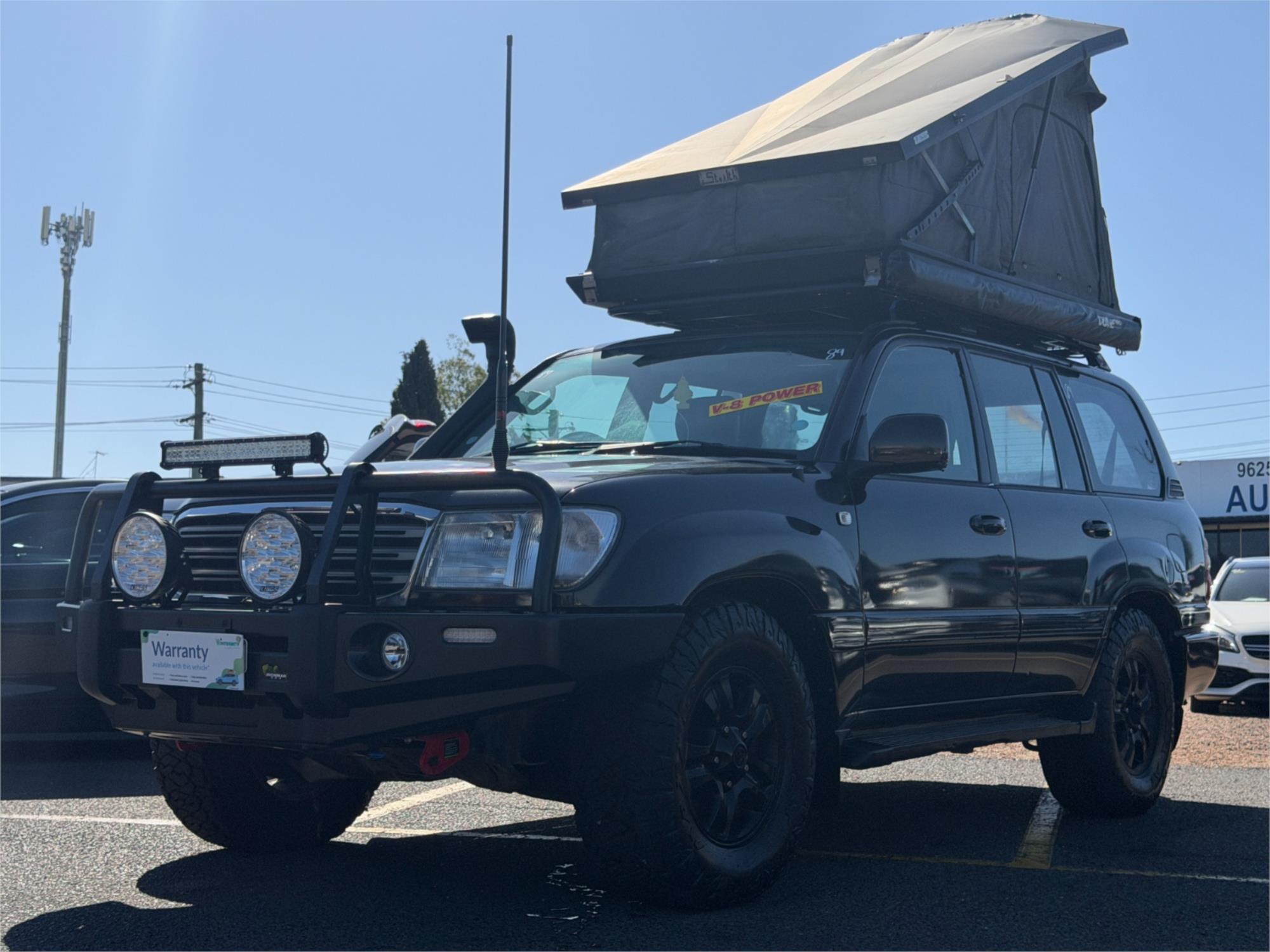 2003 TOYOTA LANDCRUISER UZJ100R SAHARA (4x4) 5 SP AUTOMATIC 4D WAGON