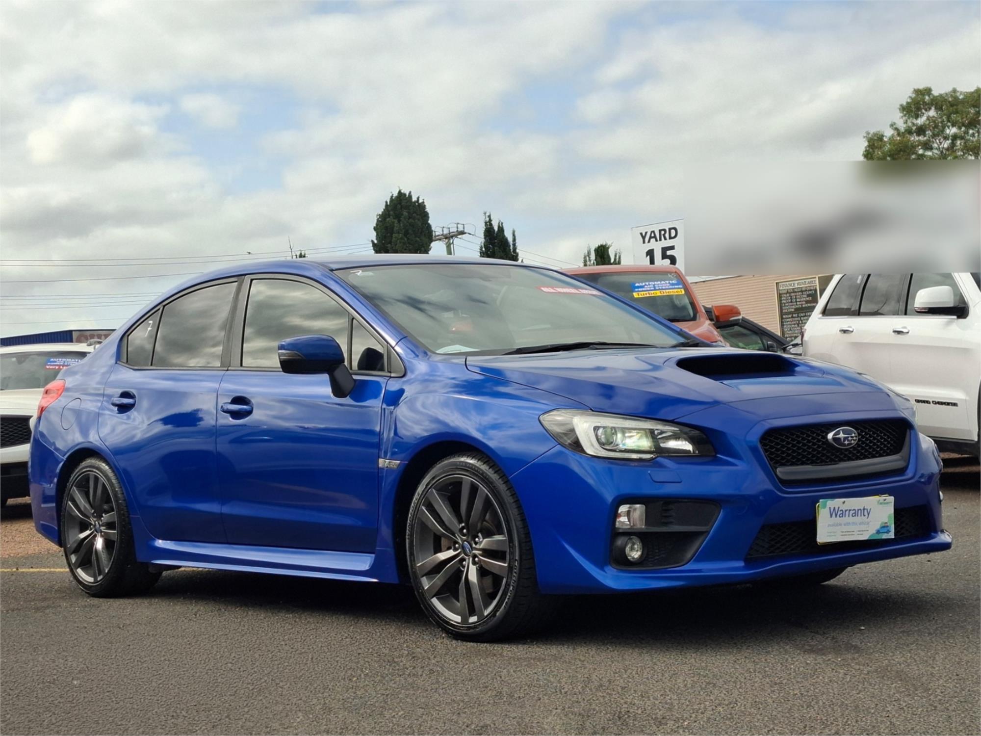 2015 SUBARU WRX MY15 (AWD) 6 SP MANUAL 4D SEDAN