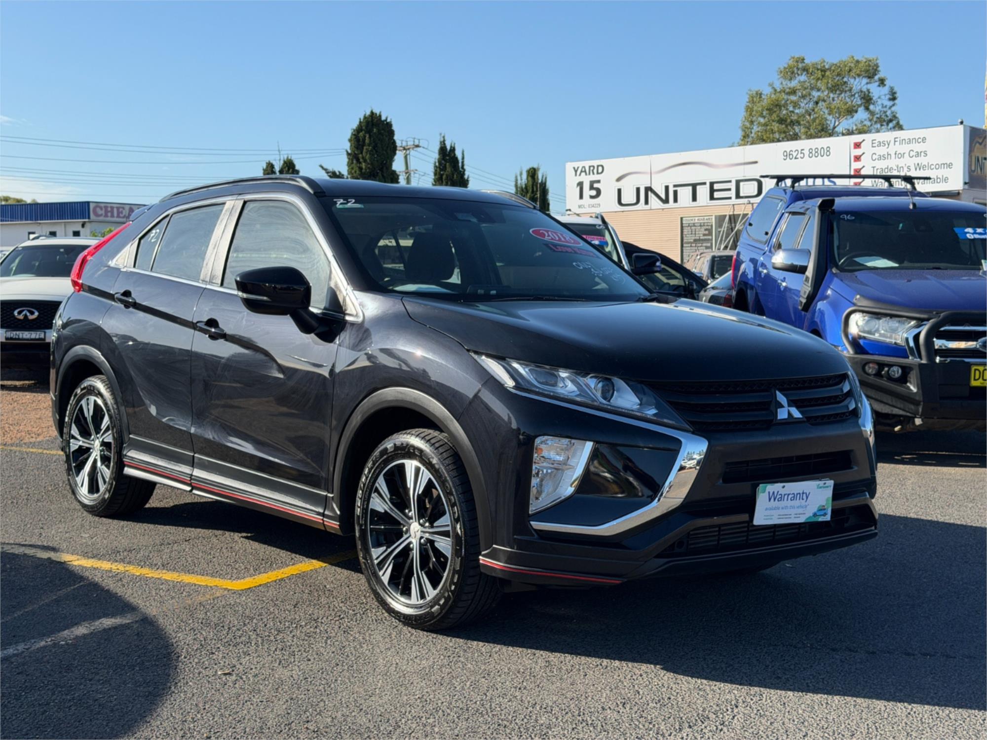 2018 MITSUBISHI ECLIPSE CROSS YA MY19 BLACK EDITION (2WD) CONTINUOUS VARIABLE 4D WAGON