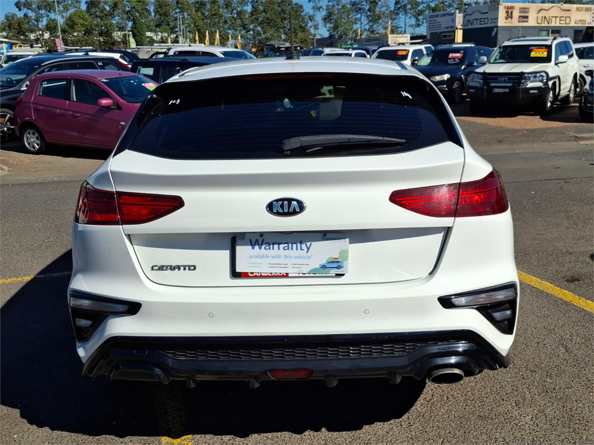 2018 KIA CERATO YD MY18 SPORT 6 SP AUTO SEQ SPORTSHIFT 5D HATCHBACK