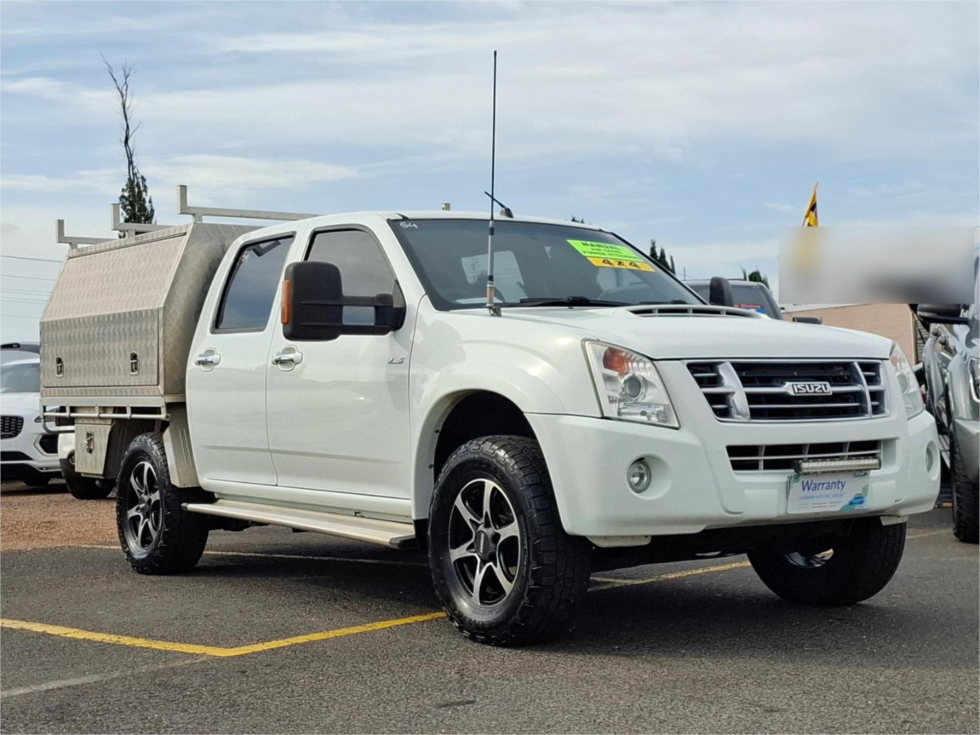 2010 ISUZU D-MAX TF SX (4x2) 5 SP MANUAL C/CHAS
