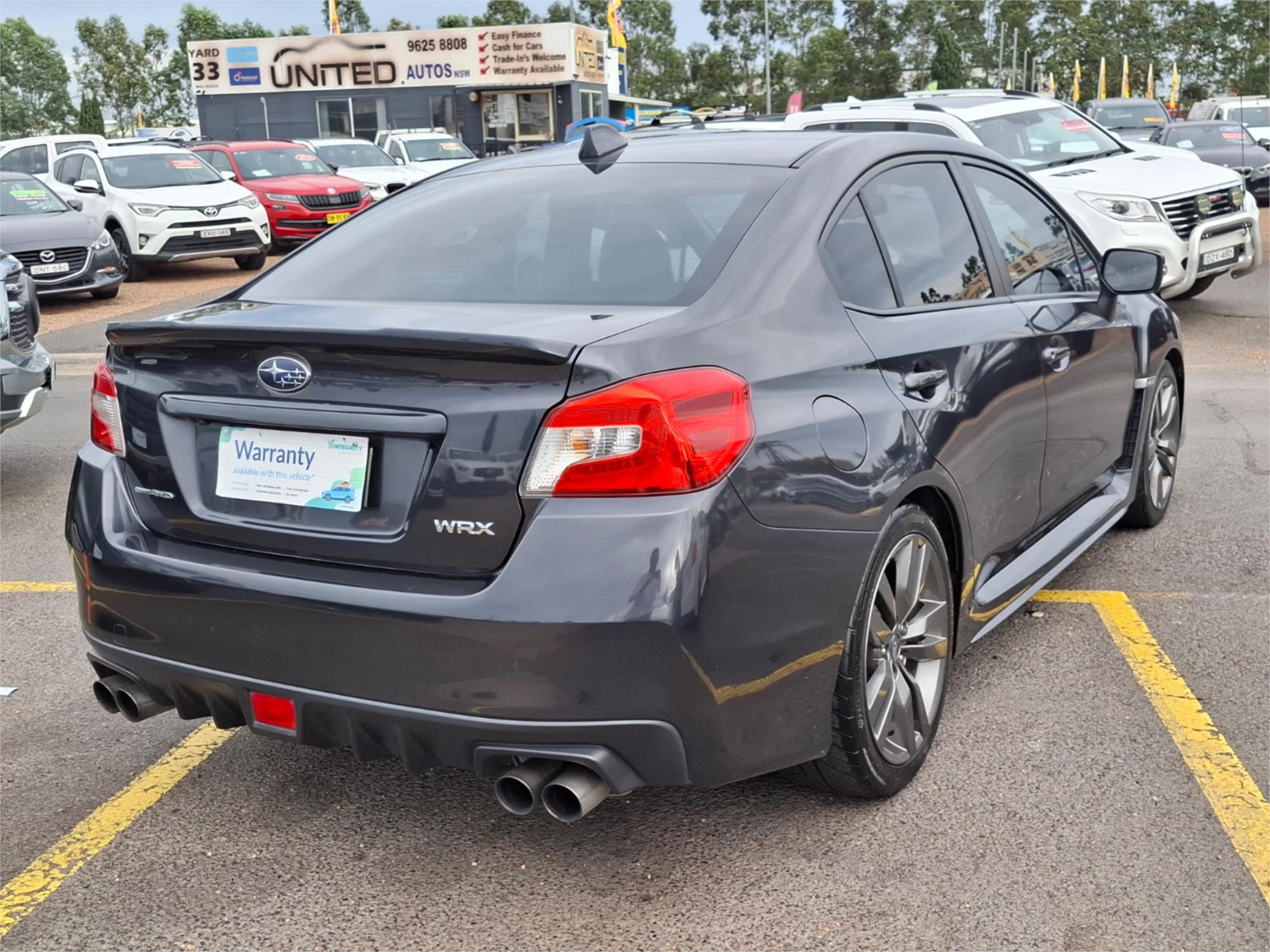 2017 SUBARU WRX MY18 PREMIUM (AWD) 6 SP MANUAL 4D SEDAN