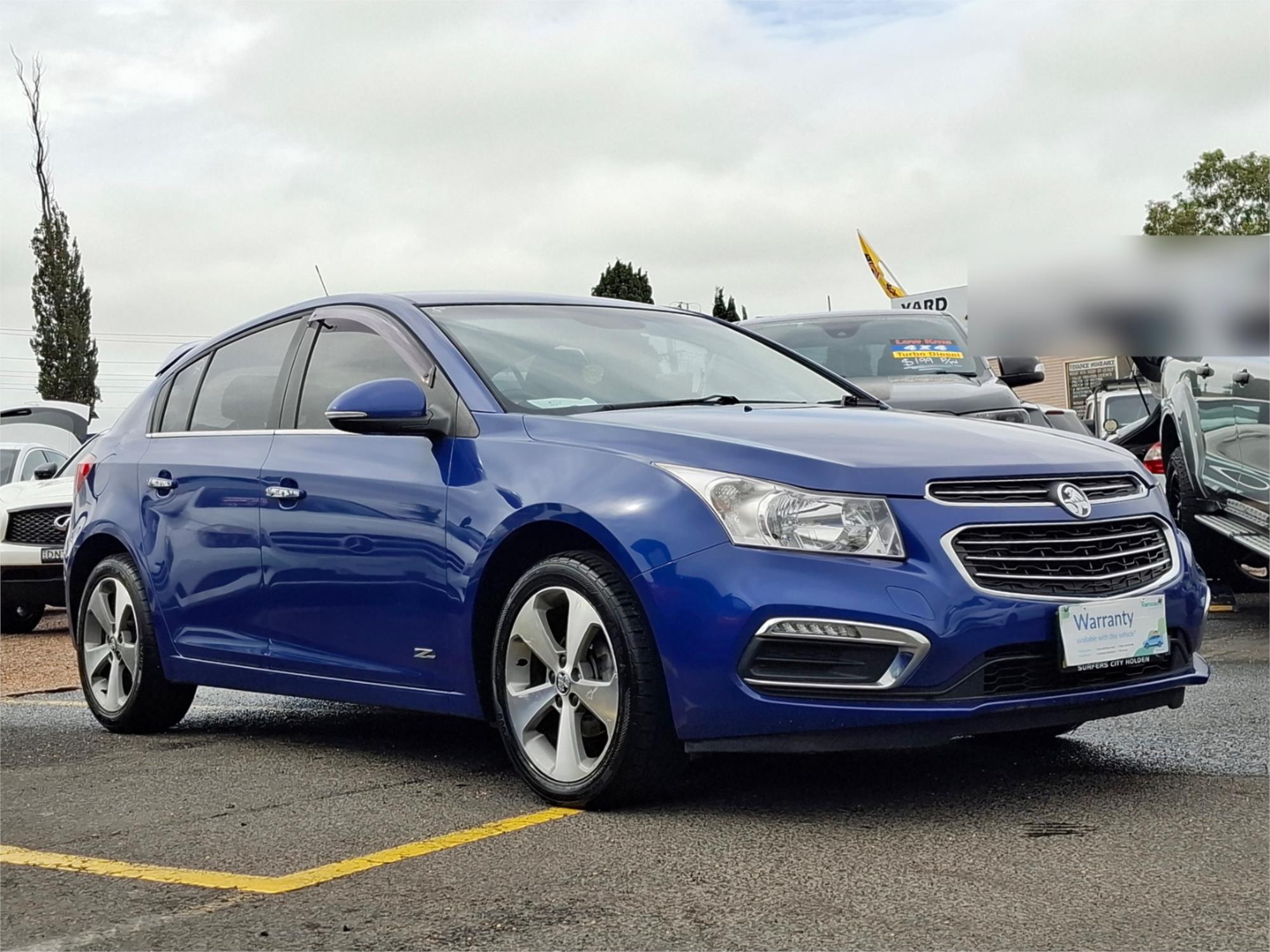 2016 HOLDEN CRUZE JH MY16 Z-SERIES 6 SP AUTOMATIC 5D HATCHBACK