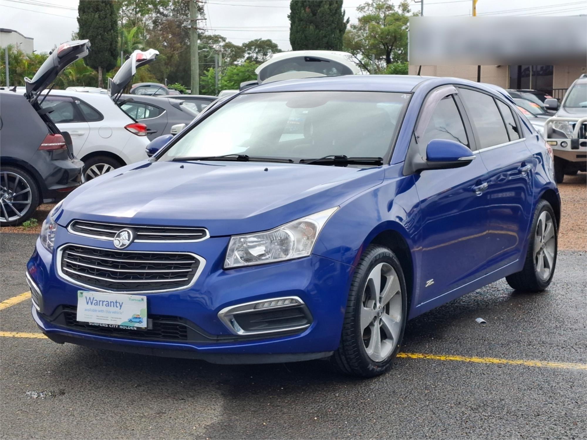 2016 HOLDEN CRUZE JH MY16 Z-SERIES 6 SP AUTOMATIC 5D HATCHBACK