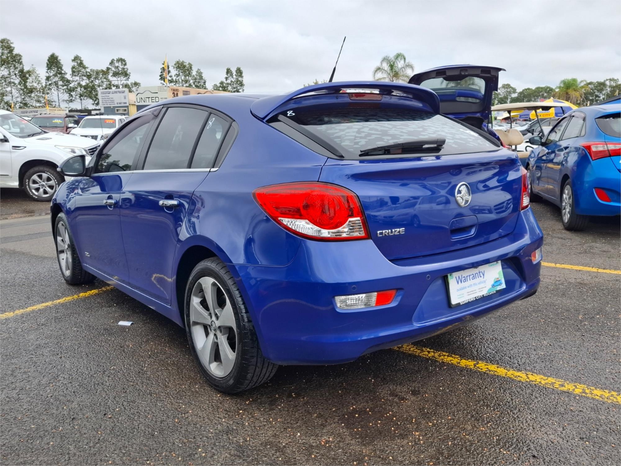 2016 HOLDEN CRUZE JH MY16 Z-SERIES 6 SP AUTOMATIC 5D HATCHBACK