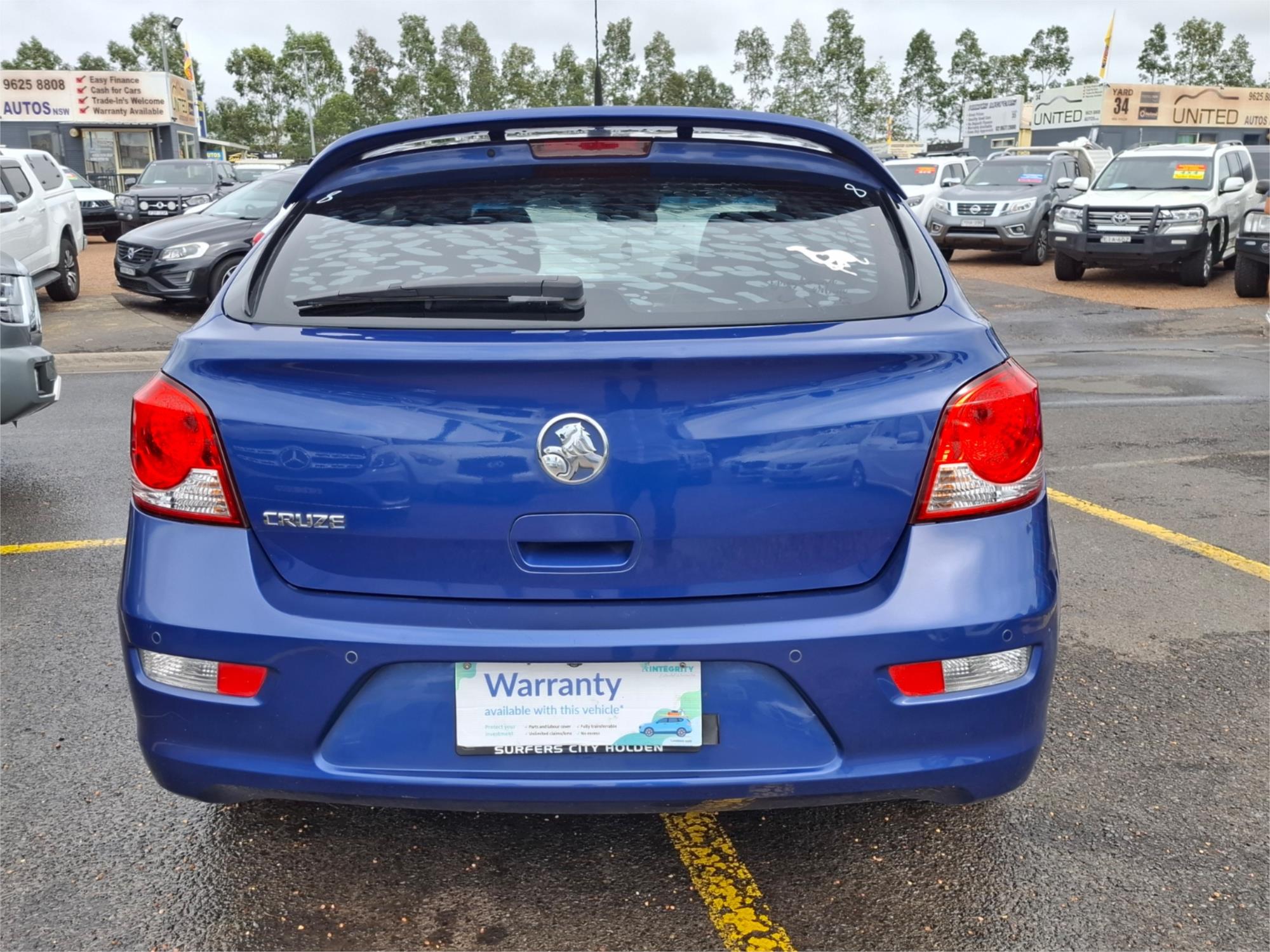 2016 HOLDEN CRUZE JH MY16 Z-SERIES 6 SP AUTOMATIC 5D HATCHBACK