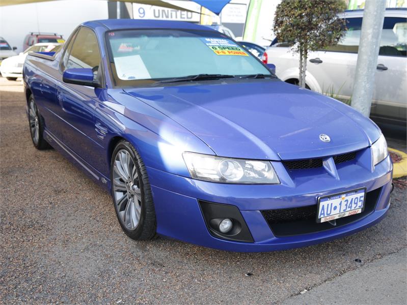 2005 HOLDEN SPECIAL VEHICLES MALOO Z SERIES MANUAL UTILITY