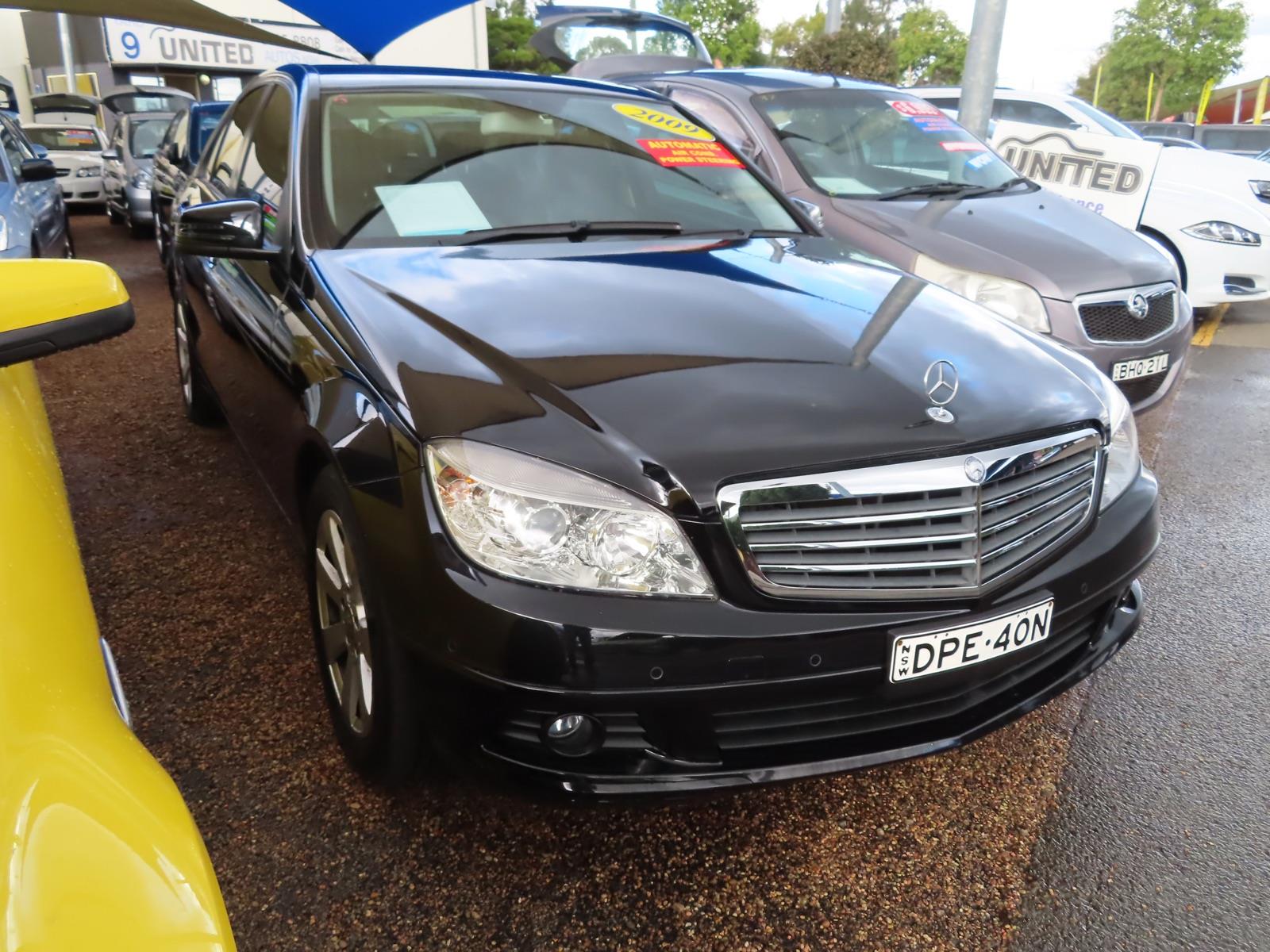 2009 MERCEDES-BENZ C200 KOMPRESSOR W204 SPORTS AUTOMATIC SEDAN