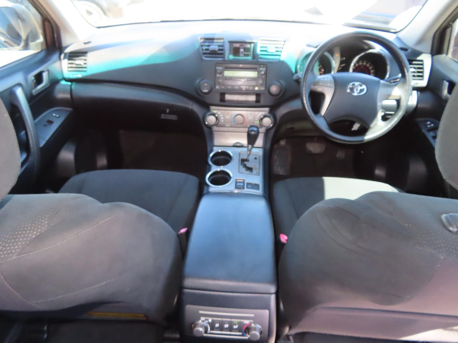 2009 TOYOTA KLUGER GSU40R KX-R (FWD) 5 SEAT 5 SP AUTOMATIC 4D WAGON