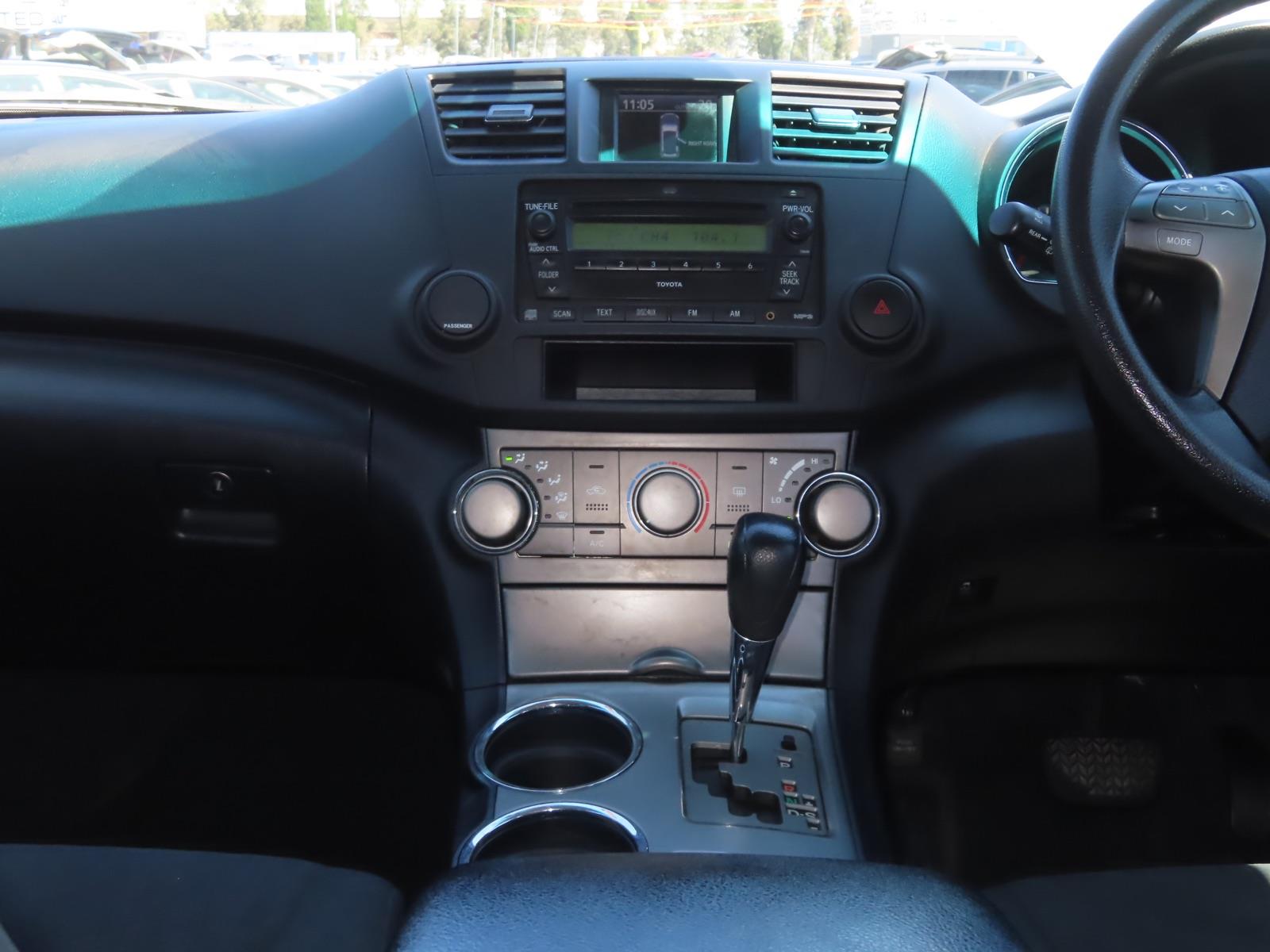 2009 TOYOTA KLUGER GSU40R KX-R (FWD) 5 SEAT 5 SP AUTOMATIC 4D WAGON