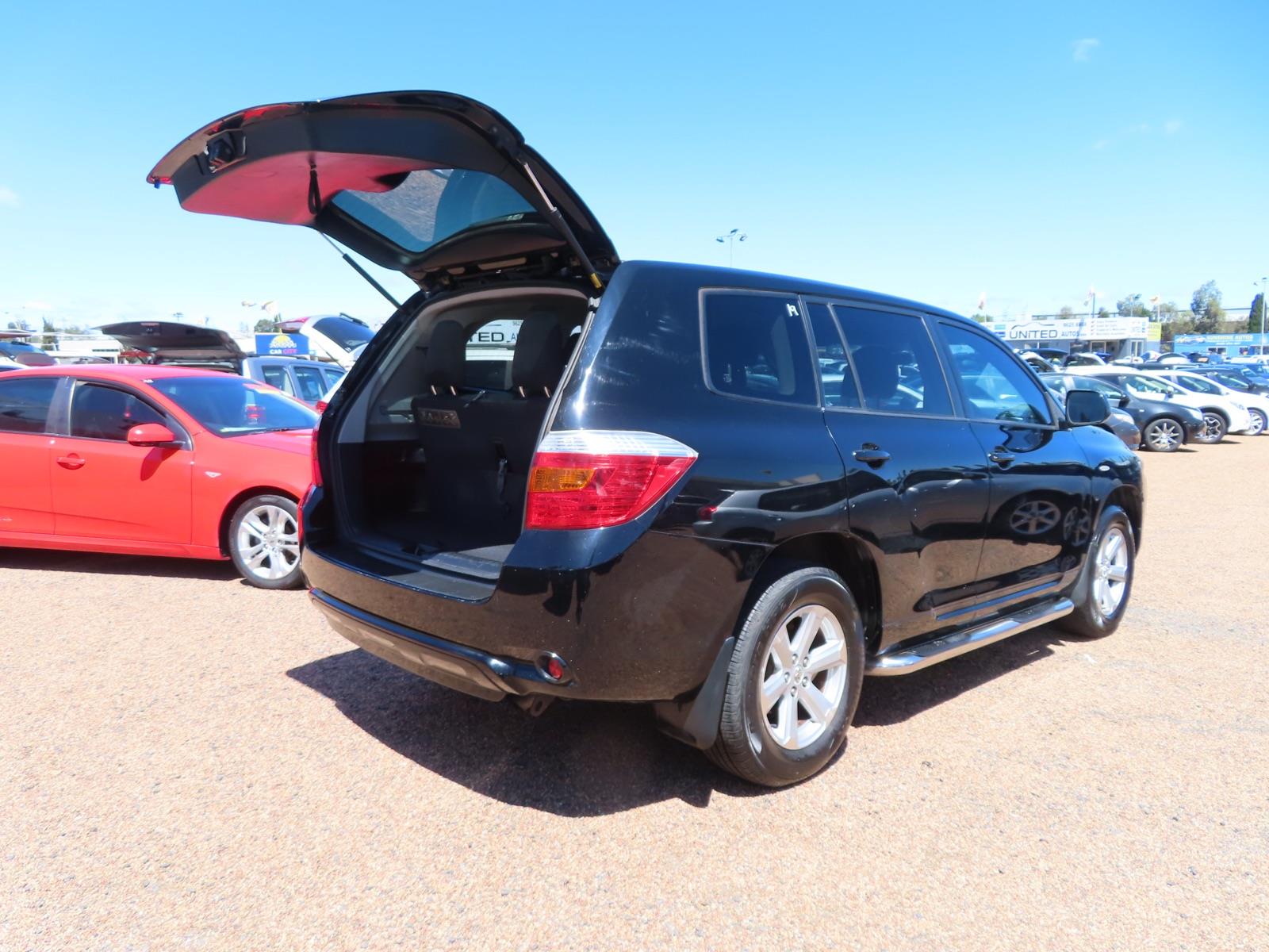 2009 TOYOTA KLUGER GSU40R KX-R (FWD) 5 SEAT 5 SP AUTOMATIC 4D WAGON