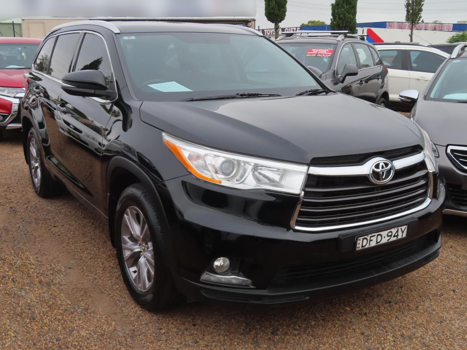 2014 TOYOTA KLUGER GSU55R GXL SPORTS AUTOMATIC WAGON