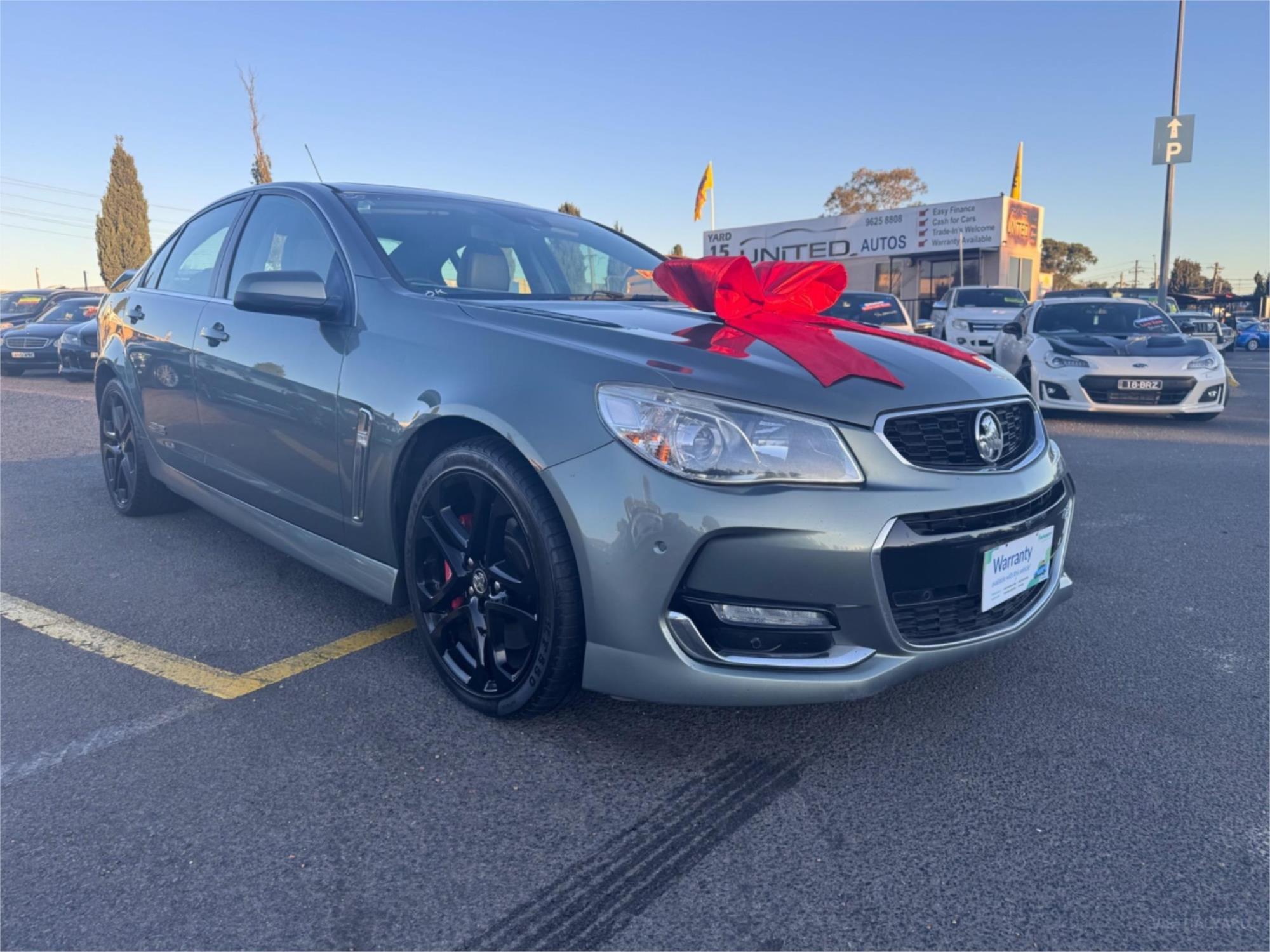 2016 HOLDEN COMMODORE VF II SS-V 6 SP AUTOMATIC 4D SEDAN