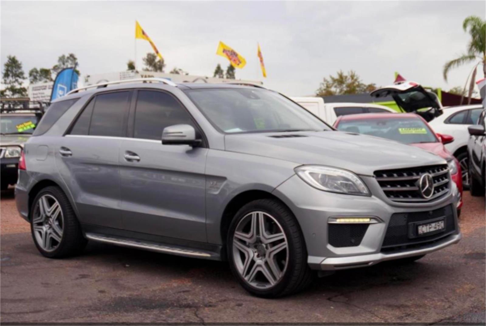 2014 MERCEDES-BENZ ML 166 63 AMG (4x4) 7 SP AUTOMATIC 4D WAGON