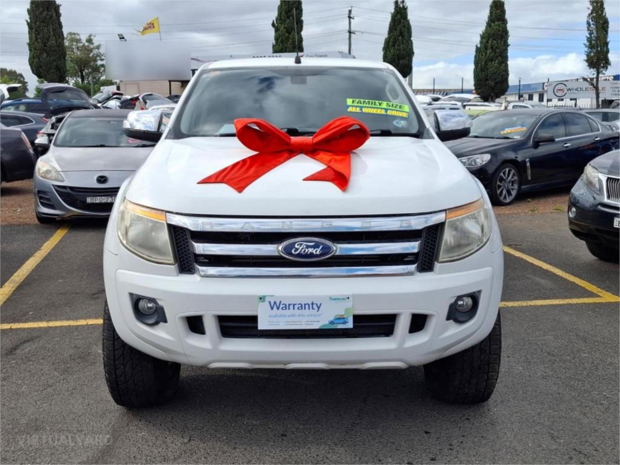 2014 FORD RANGER PX XL SPORTS AUTOMATIC CAB CHASSIS