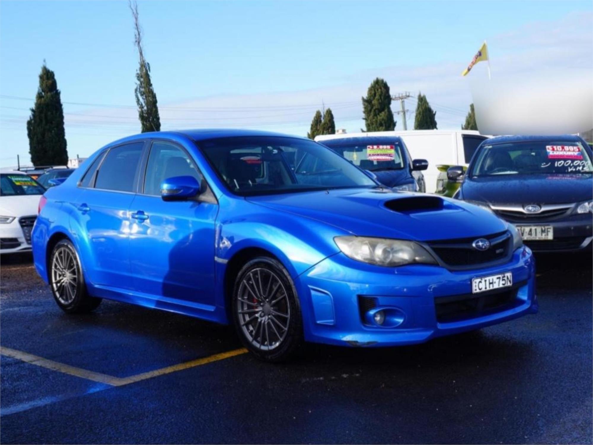 2011 SUBARU IMPREZA G3 WRX MANUAL SEDAN