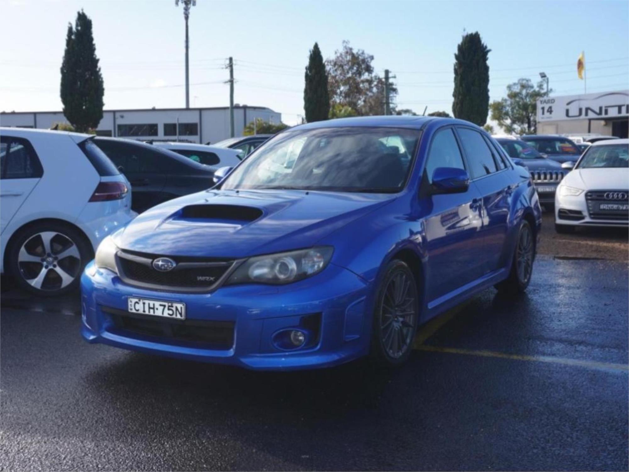 2011 SUBARU IMPREZA G3 WRX MANUAL SEDAN