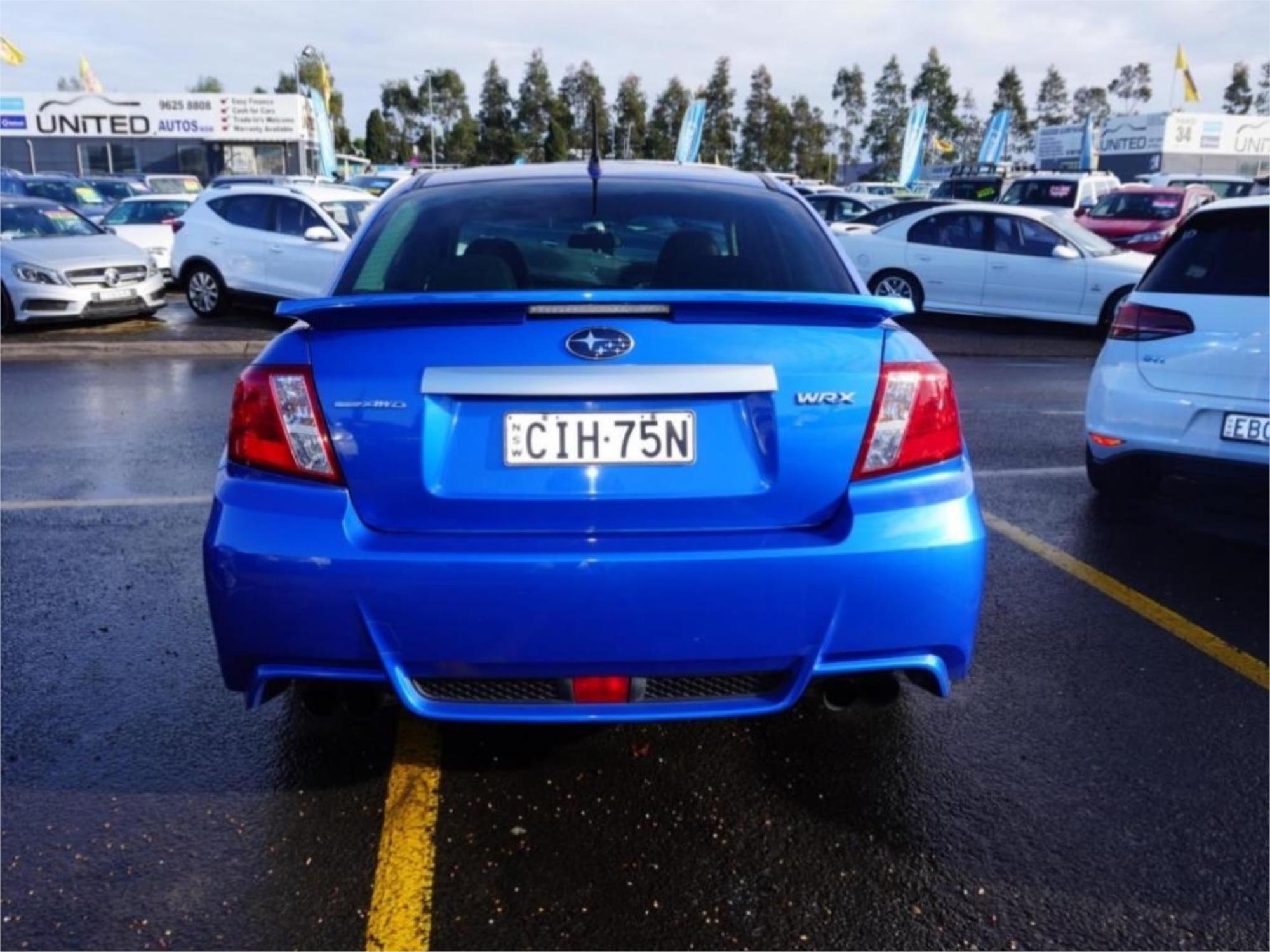 2011 SUBARU IMPREZA G3 WRX MANUAL SEDAN