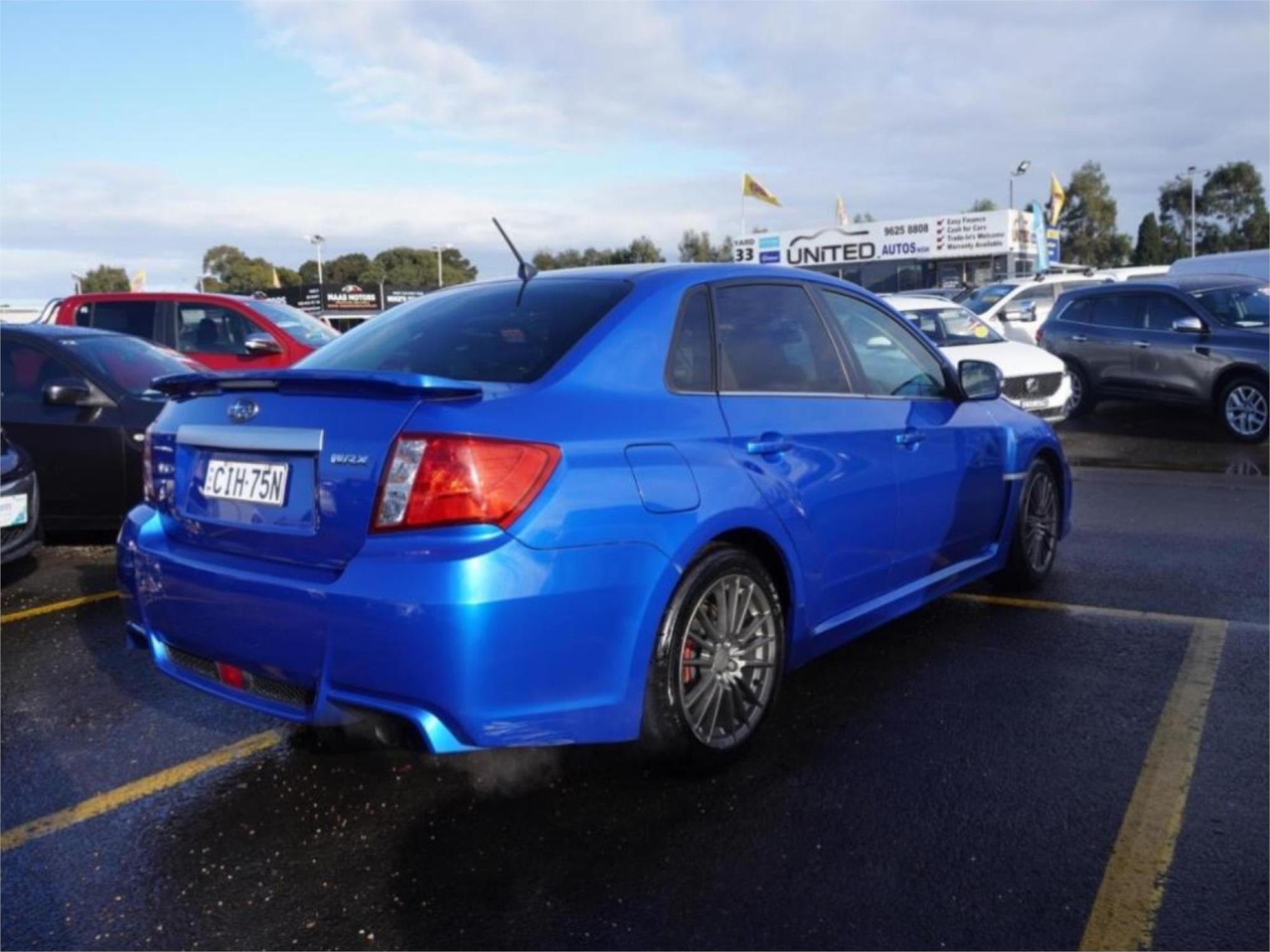 2011 SUBARU IMPREZA G3 WRX MANUAL SEDAN
