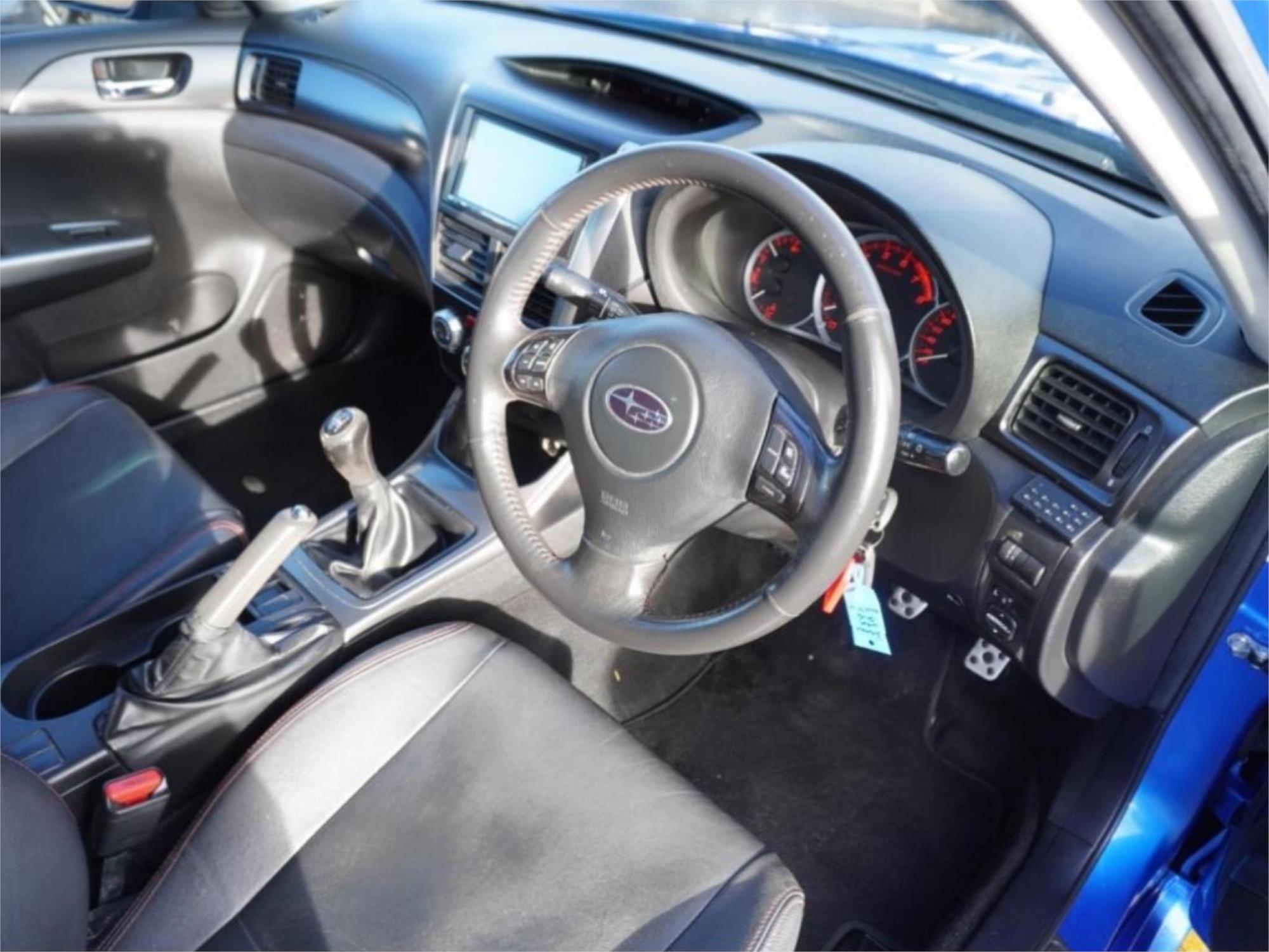 2011 SUBARU IMPREZA G3 WRX MANUAL SEDAN
