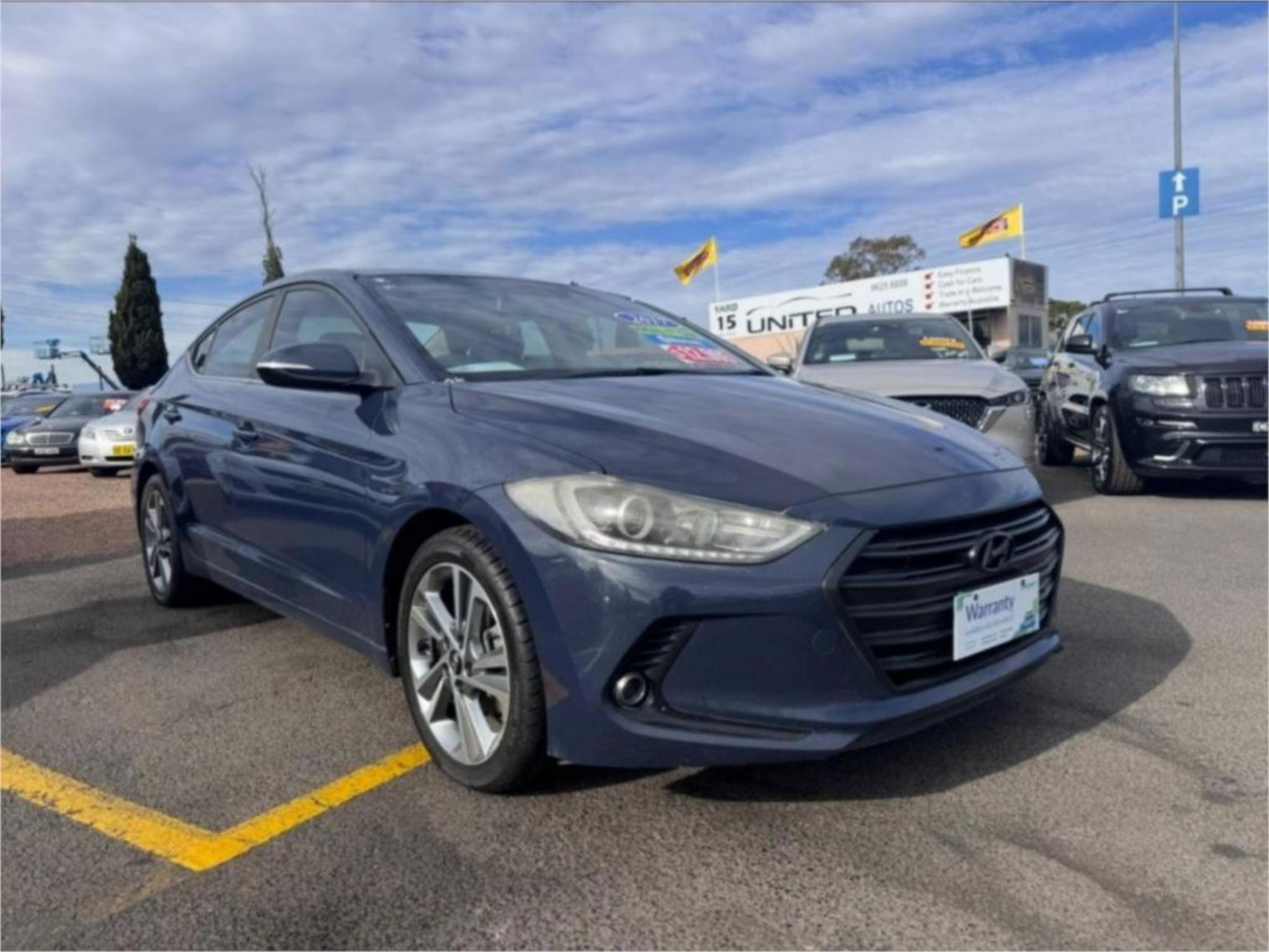 2016 HYUNDAI ELANTRA AD ELITE 2.0 MPI 6 SP AUTOMATIC 4D SEDAN