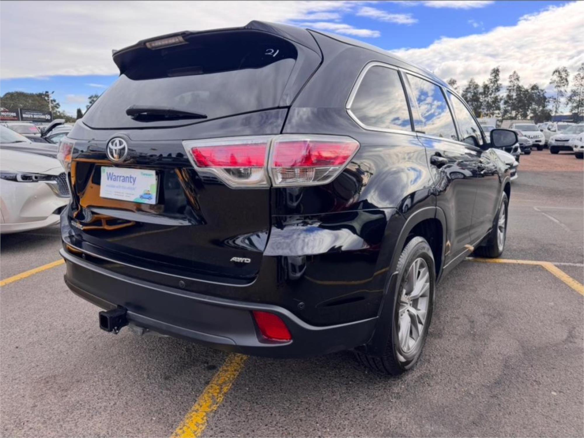2014 TOYOTA KLUGER GSU55R GXL (4x4) 6 SP AUTOMATIC 4D WAGON
