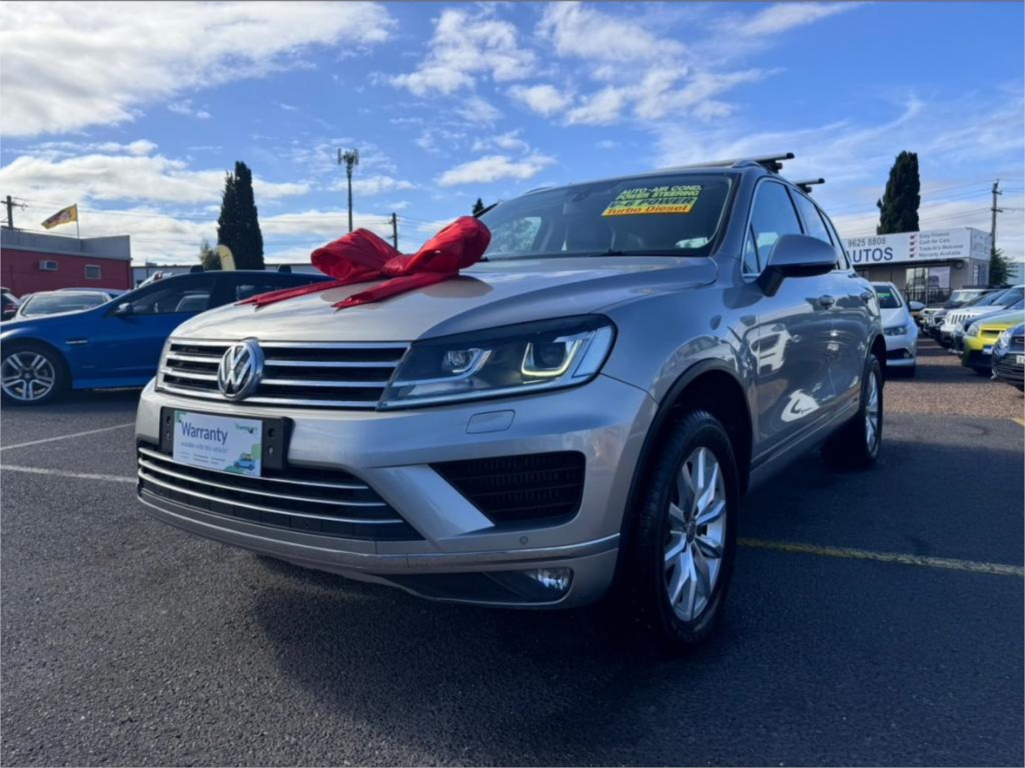 2015 VOLKSWAGEN TOUAREG 7P MY15 150 TDI 8 SP AUTOMATIC 4D WAGON