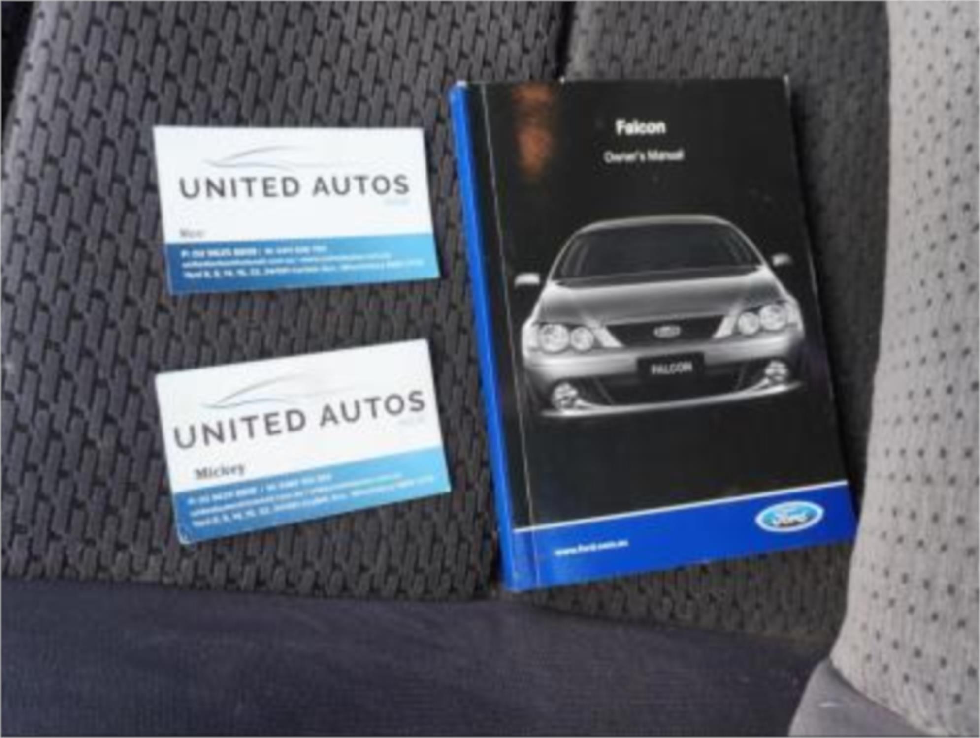 2004 FORD FALCON BA XT 4 SP AUTO SEQ SPORTSHIFT 4D SEDAN