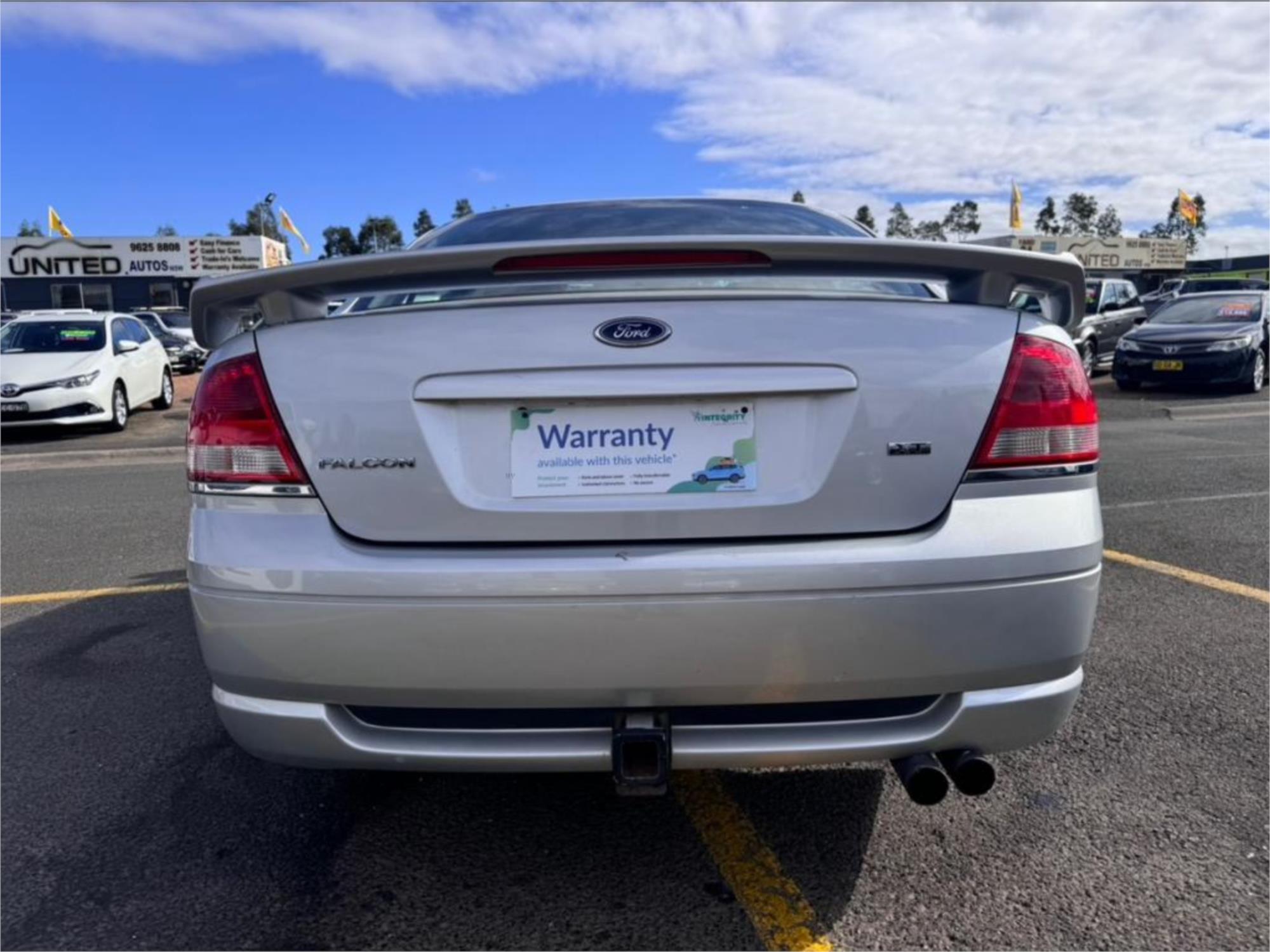 2004 FORD FALCON BA XT 4 SP AUTO SEQ SPORTSHIFT 4D SEDAN