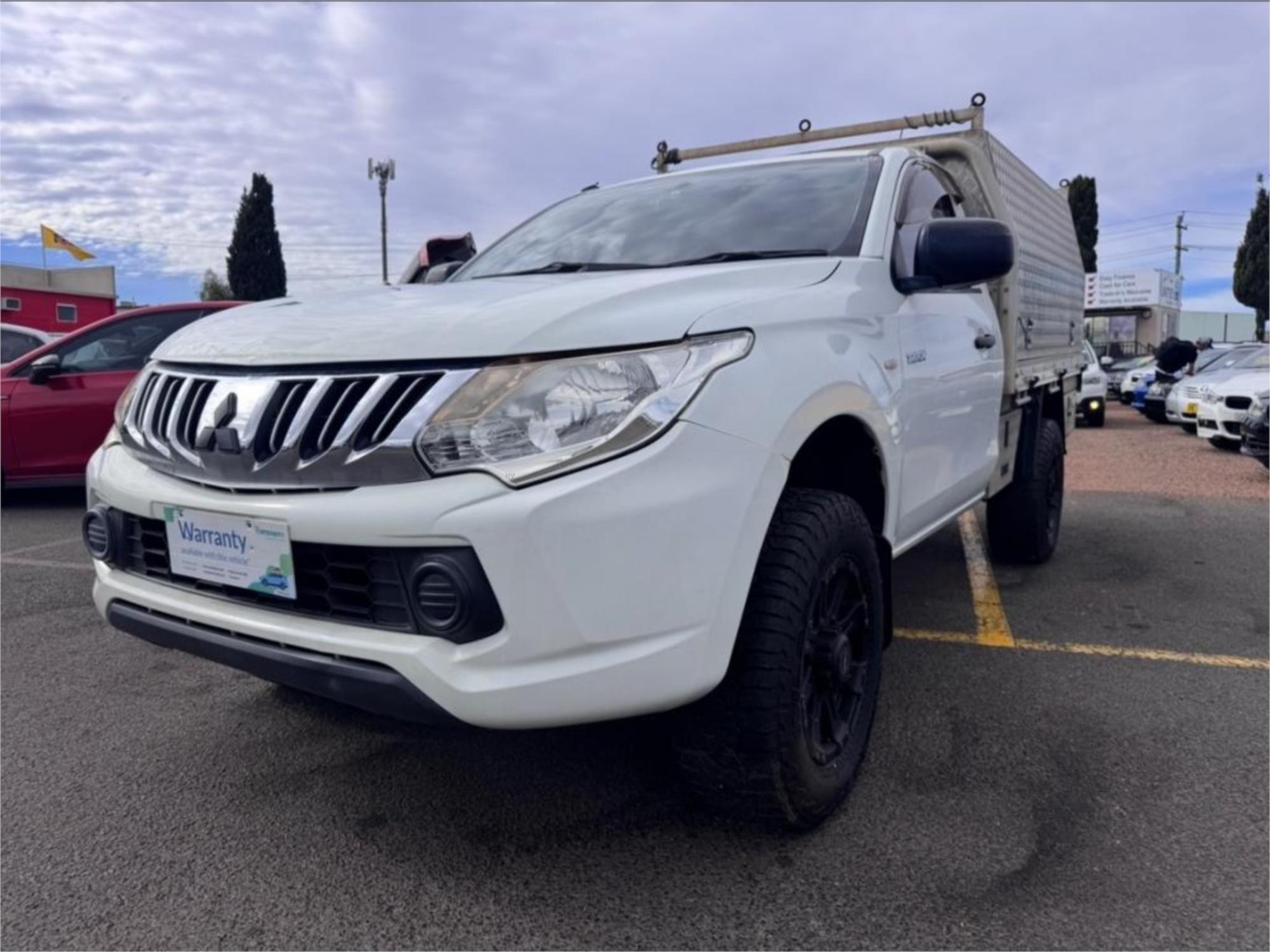 2016 MITSUBISHI TRITON MQ MY16 GLX (4x4) 6 SP MANUAL C/CHAS