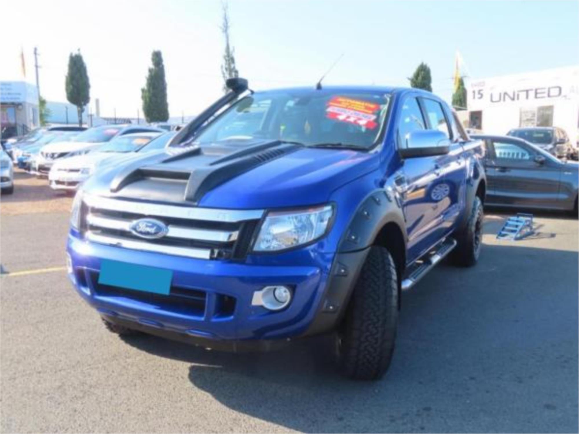 2012 FORD RANGER PX XLT 3.2 (4x4) 6 SP AUTOMATIC DUAL CAB UTILITY