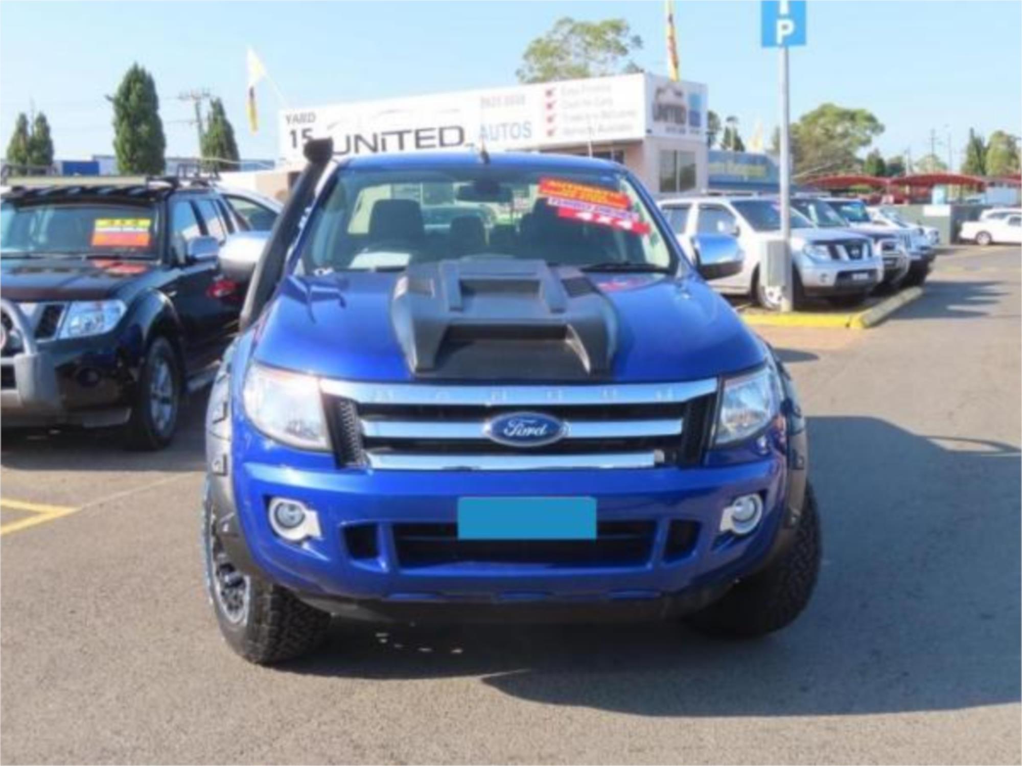 2012 FORD RANGER PX XLT 3.2 (4x4) 6 SP AUTOMATIC DUAL CAB UTILITY