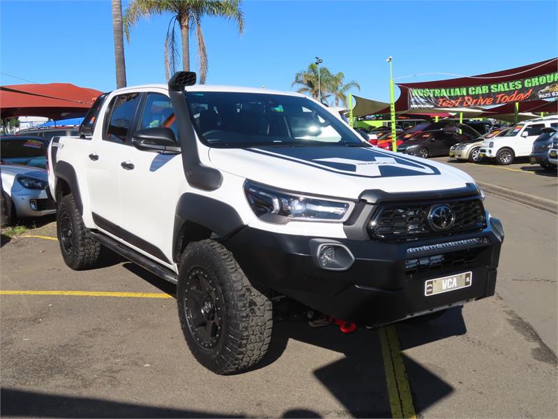 2022 TOYOTA HILUX GUN126R RUGGED X SPORTS AUTOMATIC UTILITY