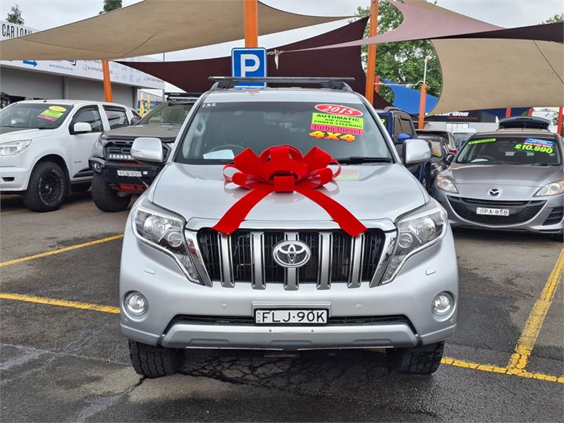 2015 TOYOTA LANDCRUISER PRADO KDJ150R ALTITUDE SPORTS AUTOMATIC WAGON