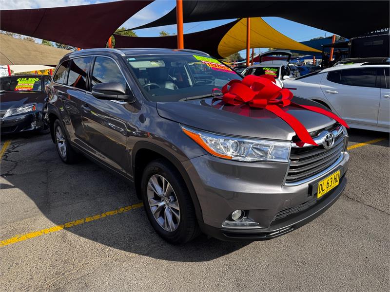 2014 TOYOTA KLUGER GSU50R GXL SPORTS AUTOMATIC WAGON