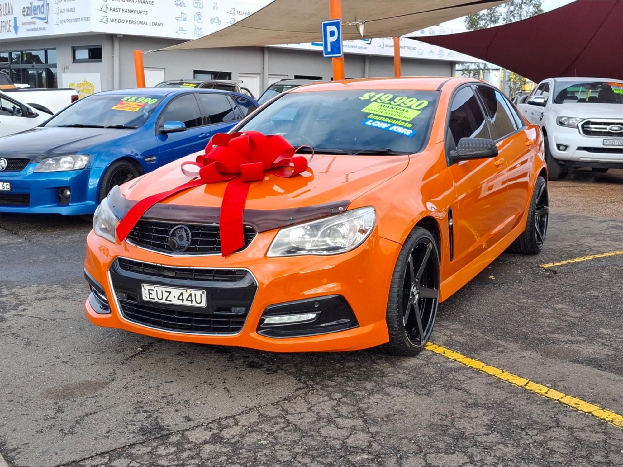 2013 HOLDEN COMMODORE VF SV6 MANUAL SEDAN