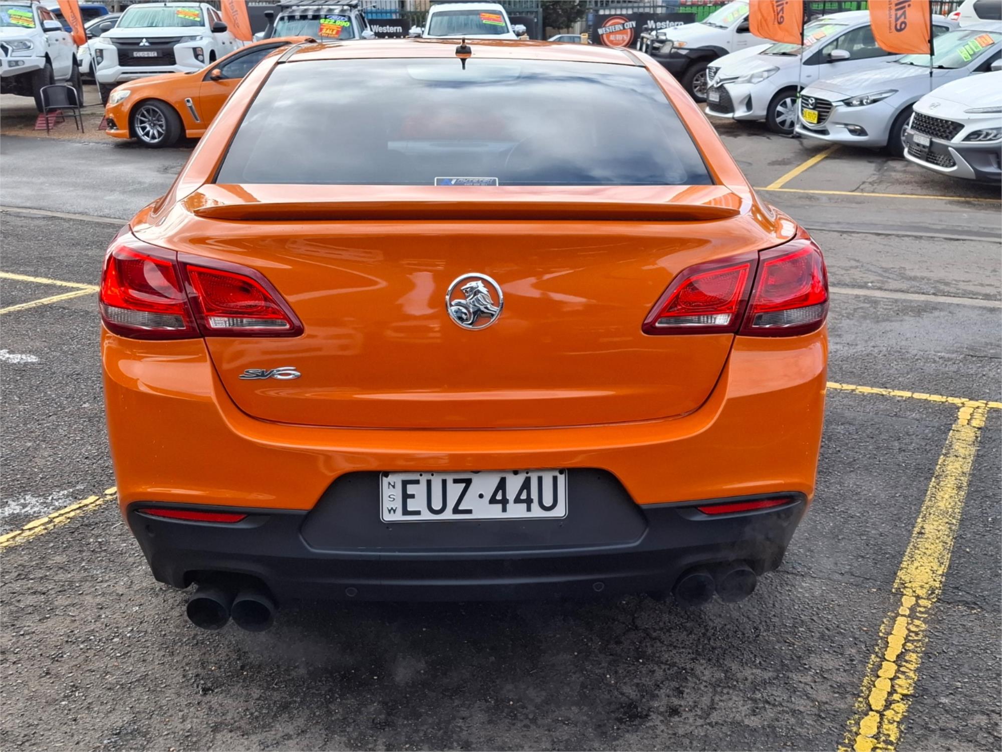 2013 HOLDEN COMMODORE VF SV6 MANUAL SEDAN