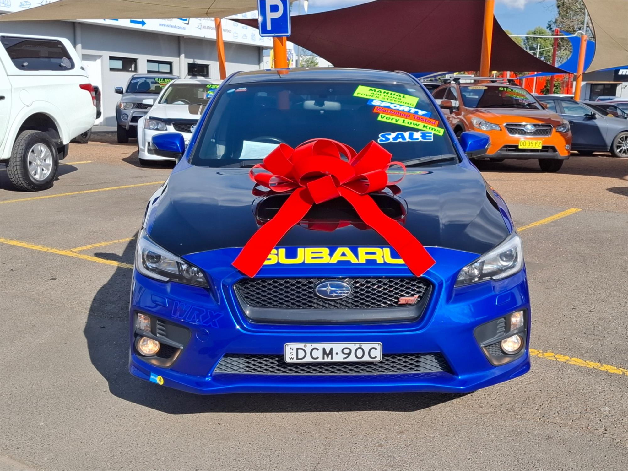 2014 SUBARU WRX MY14 STi (AWD) 6 SP MANUAL 4D SEDAN