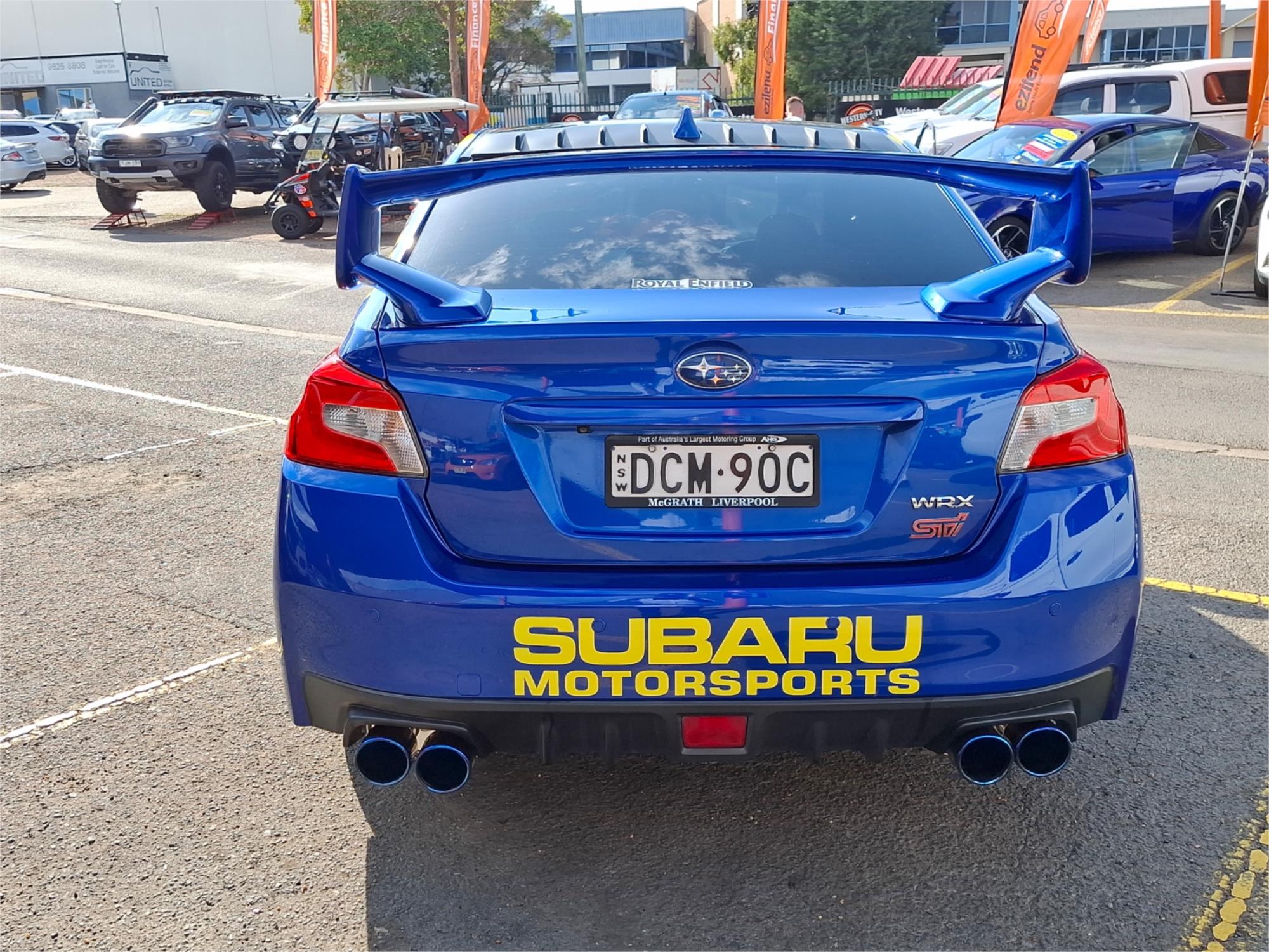 2014 SUBARU WRX MY14 STi (AWD) 6 SP MANUAL 4D SEDAN