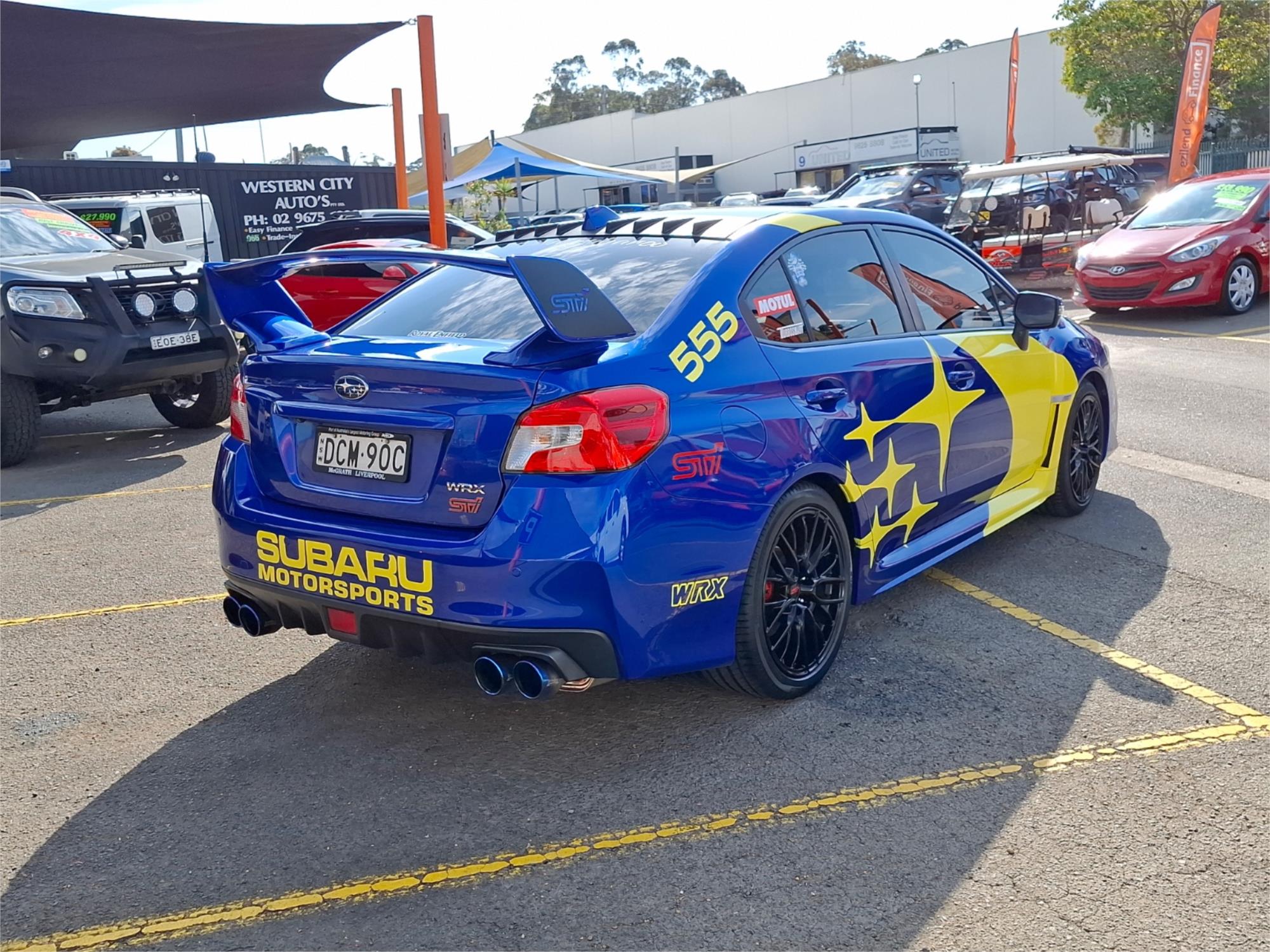 2014 SUBARU WRX MY14 STi (AWD) 6 SP MANUAL 4D SEDAN