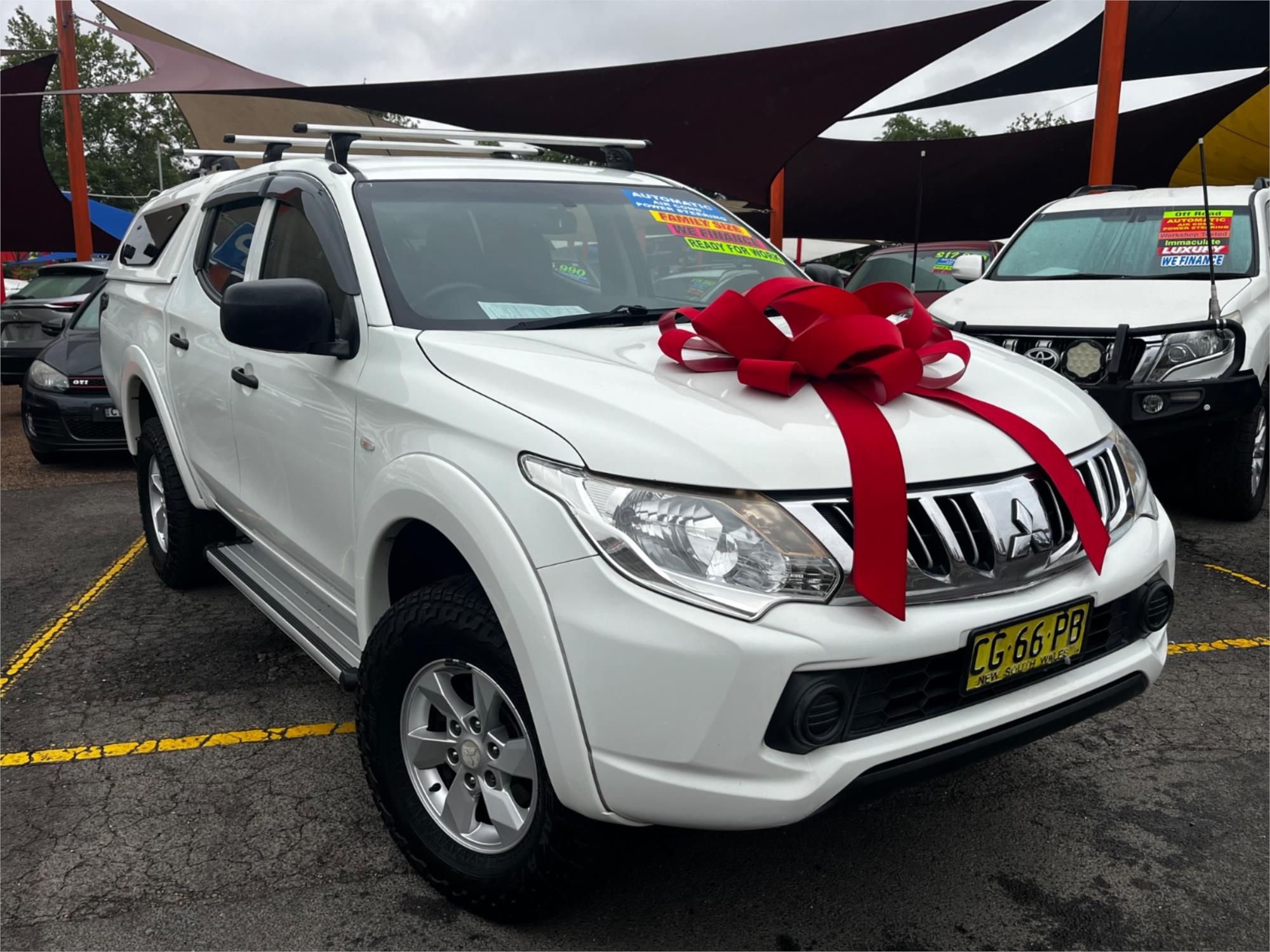 2015 MITSUBISHI TRITON MQ MY16 GLX (4x4) 5 SP AUTOMATIC DUAL CAB UTILITY